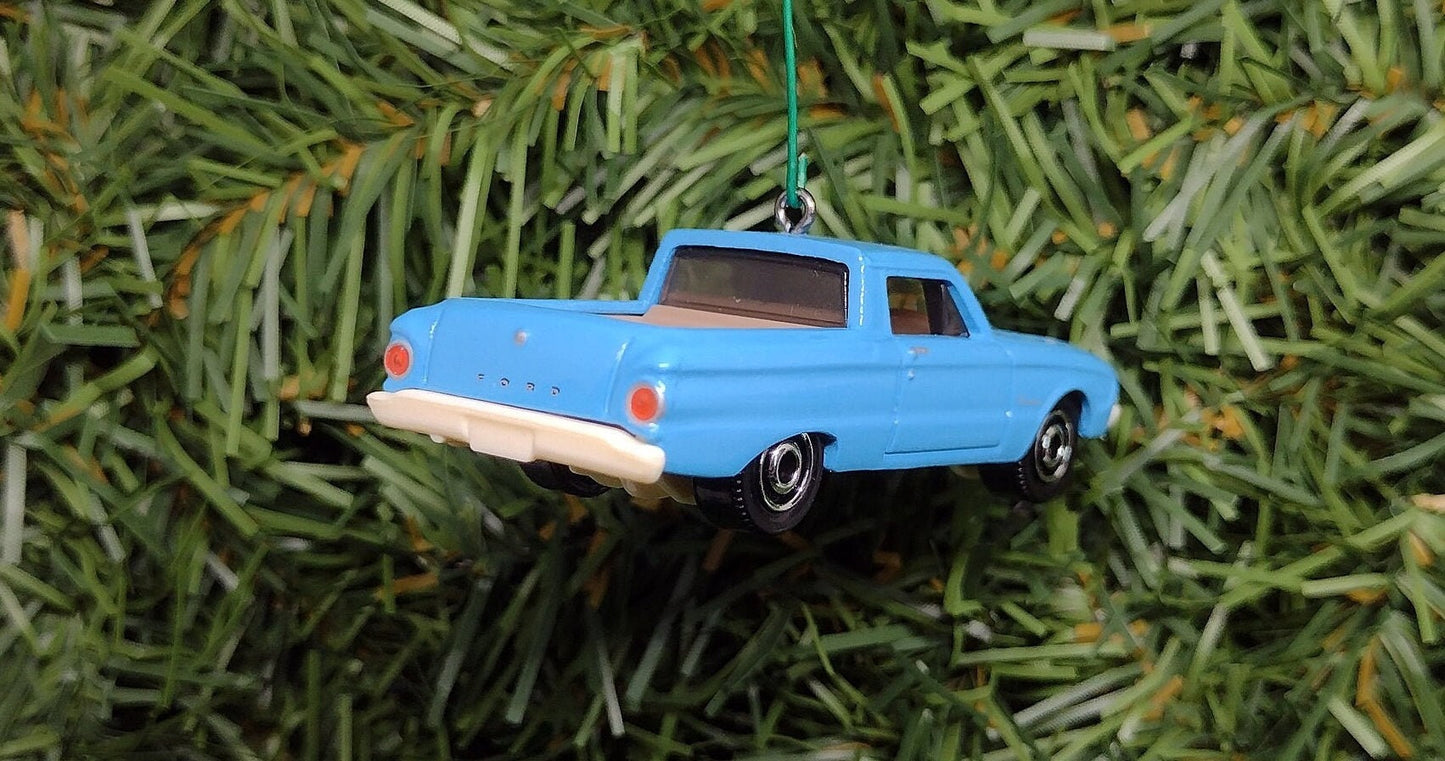 Ford Ranchero Ornament Christmas Gift 1961 Unique Car Pickup Xmas Tree Decoration