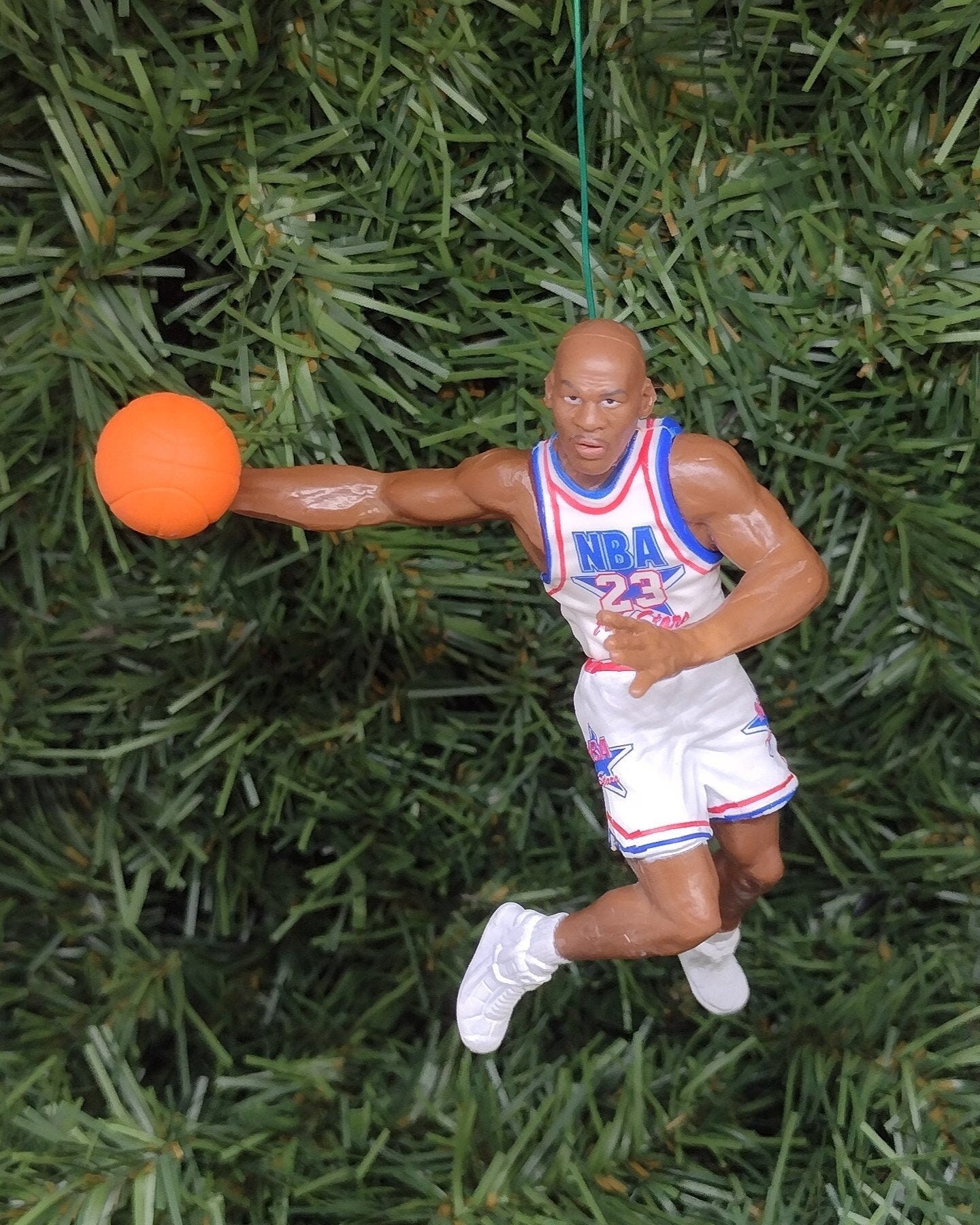 Michael Jordan CHICAGO BULLS Christmas tree ornament NBA basketball unique gift idea