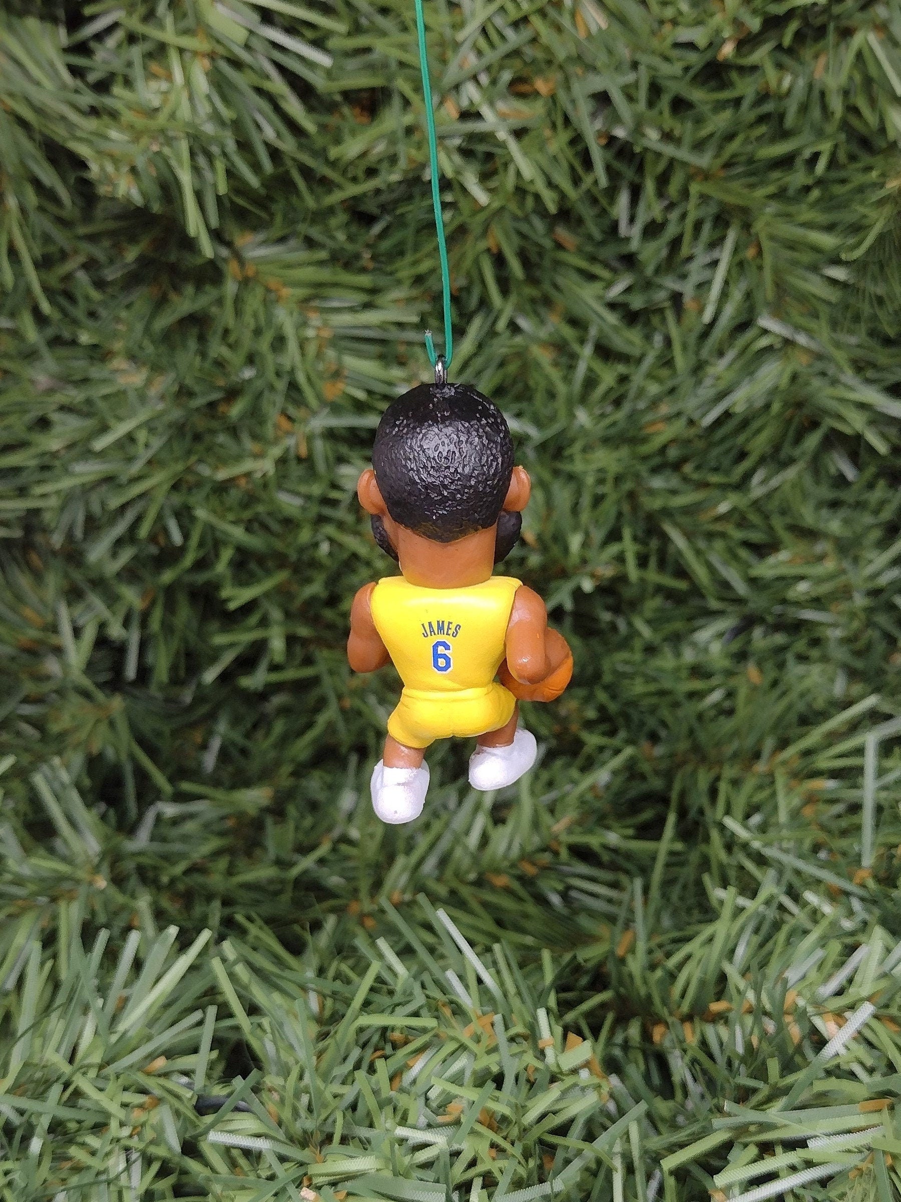 Lebron James LOS ANGELES LAKERS Ornament Christmas Tree Decoration nba basketball 1.75 inches