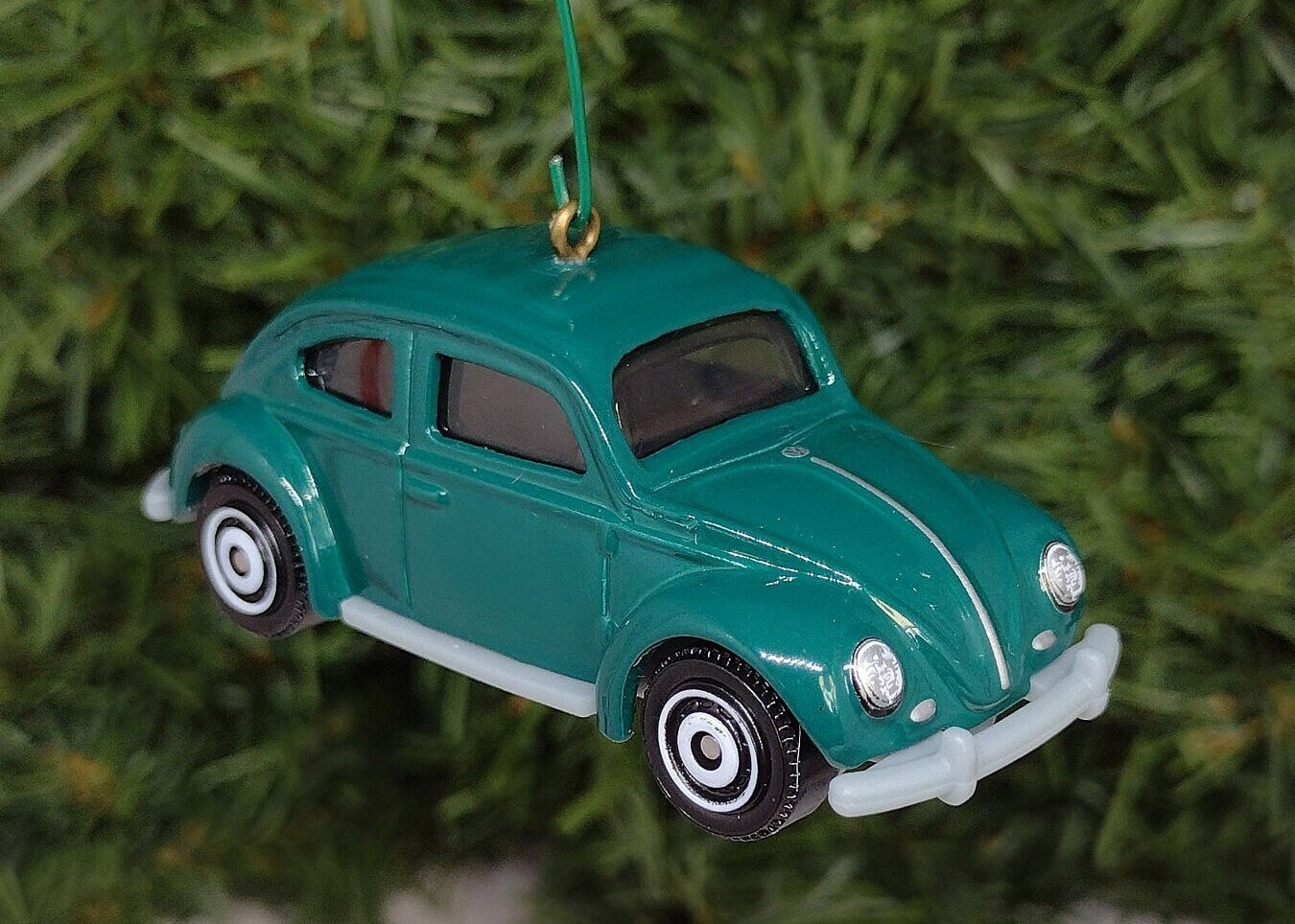 VW Beetle 1962 Christmas tree ornament fun automotive gift for car enthusiast /man cave tree Volkswagon unique xmas idea