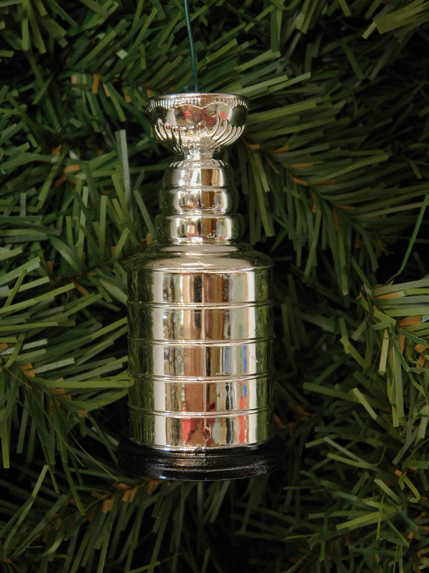 NHL STANLEY CUP Christmas tree ornament 2 inch hockey xmas figure championship trophy unique gift idea