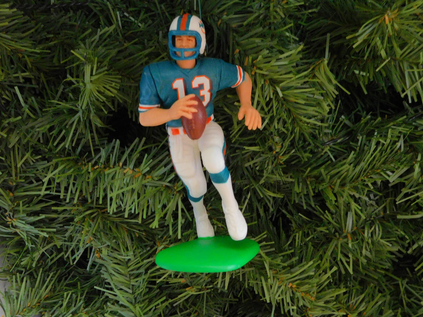 Dan Marino MIAMI DOLPHINS Christmas tree ornament xmas nfl football figure unique gift idea