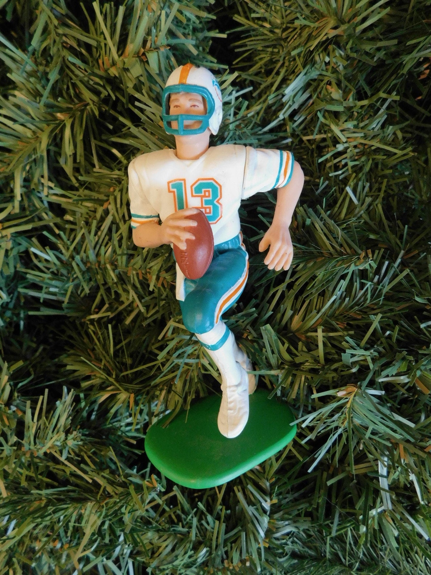 Dan Marino MIAMI DOLPHINS Christmas tree ornament xmas nfl football figure unique gift idea