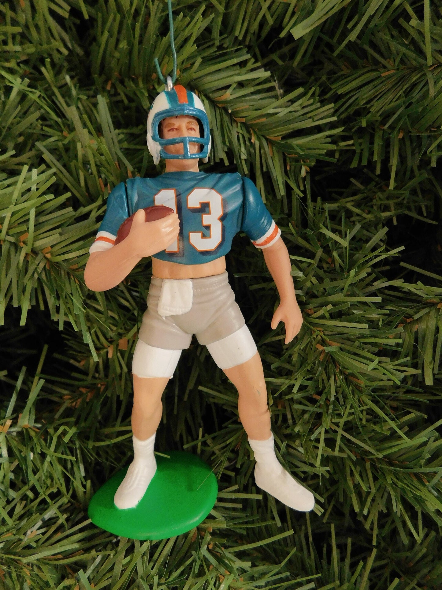 Dan Marino MIAMI DOLPHINS Christmas tree ornament xmas nfl football figure unique gift idea