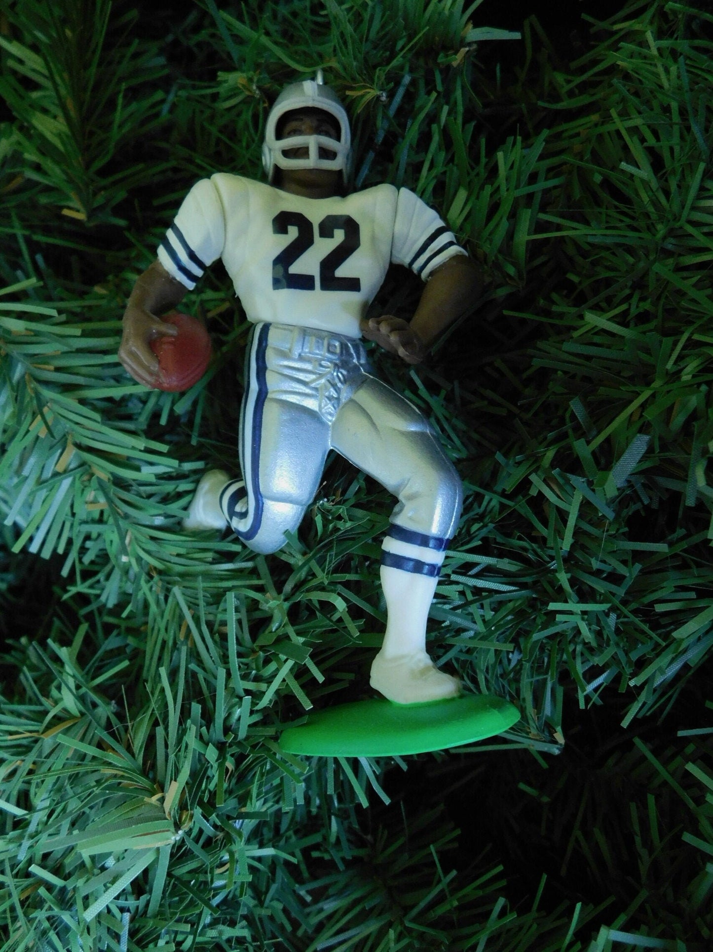 Emmitt Smith DALLAS COWBOYS Christmas tree ornament xmas NFL football figure unique gift idea