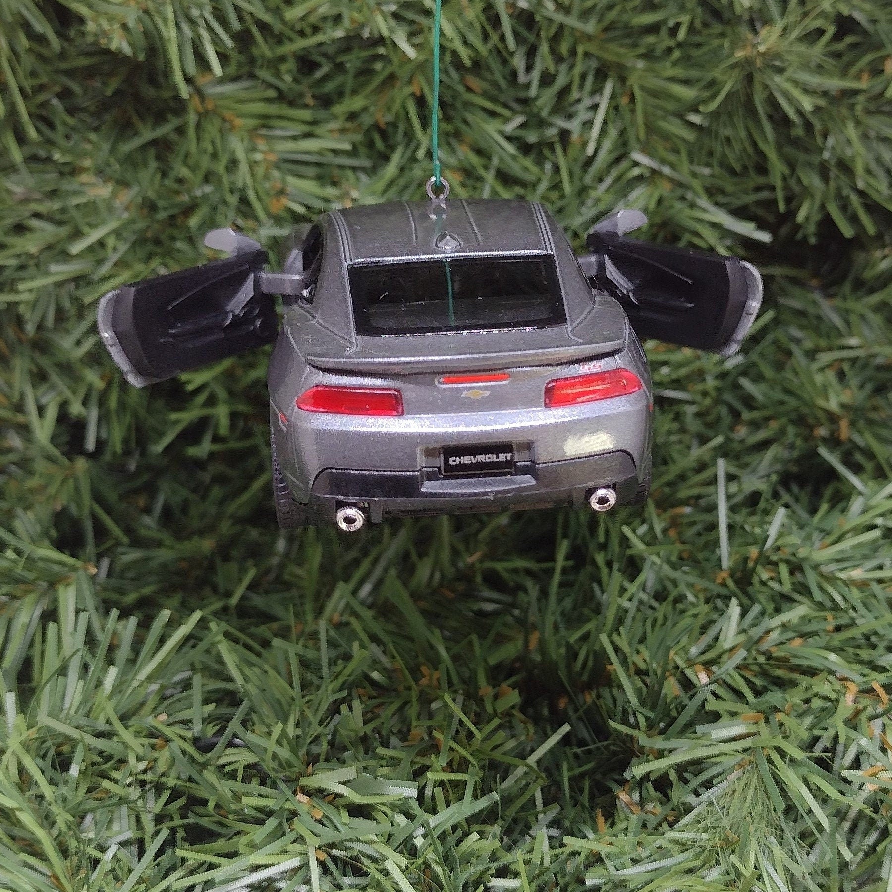 Chevy Camaro Ornament 2014 Christmas Tree Decoration Fun Automotive Xmas Gift Idea 5 inches long Chevrolet