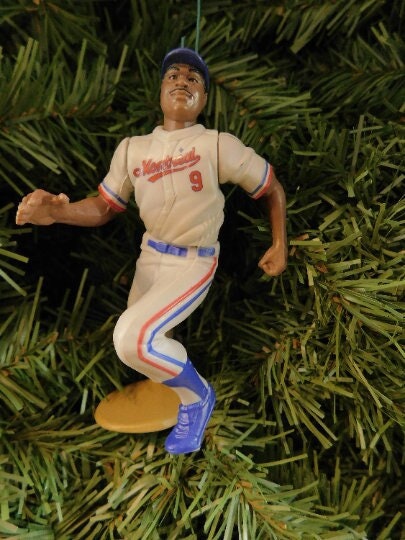 MONTREAL EXPOS Tim &quot;Rock&quot; Raines/Vladimir Guerrero/Cliff Floyd/Grissom Christmas tree ornament MLB baseball xmas figure unique gift idea