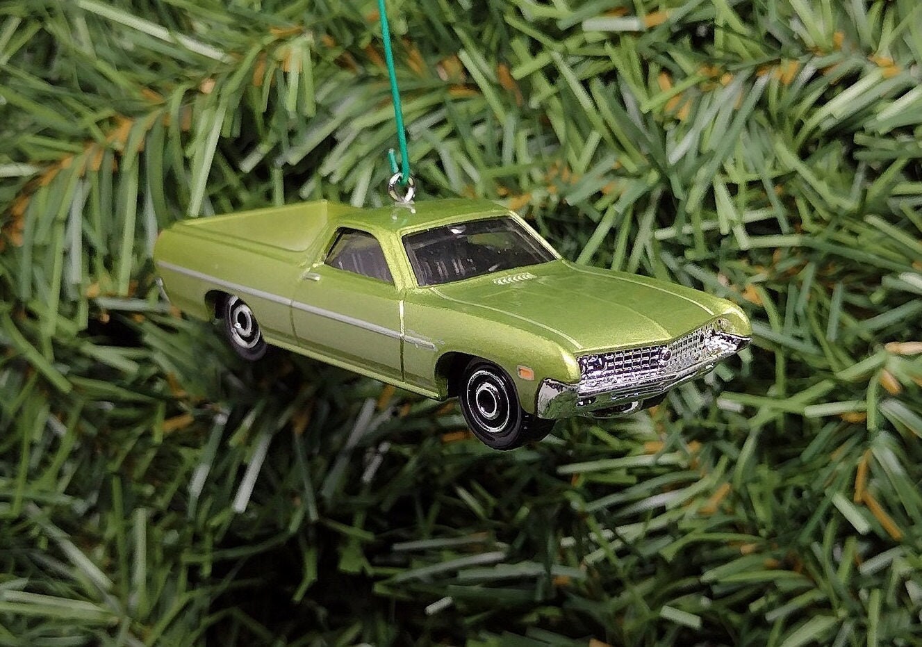 Ford Ranchero Ornament Christmas Gift 1970 Unique Car Xmas Tree Decoration