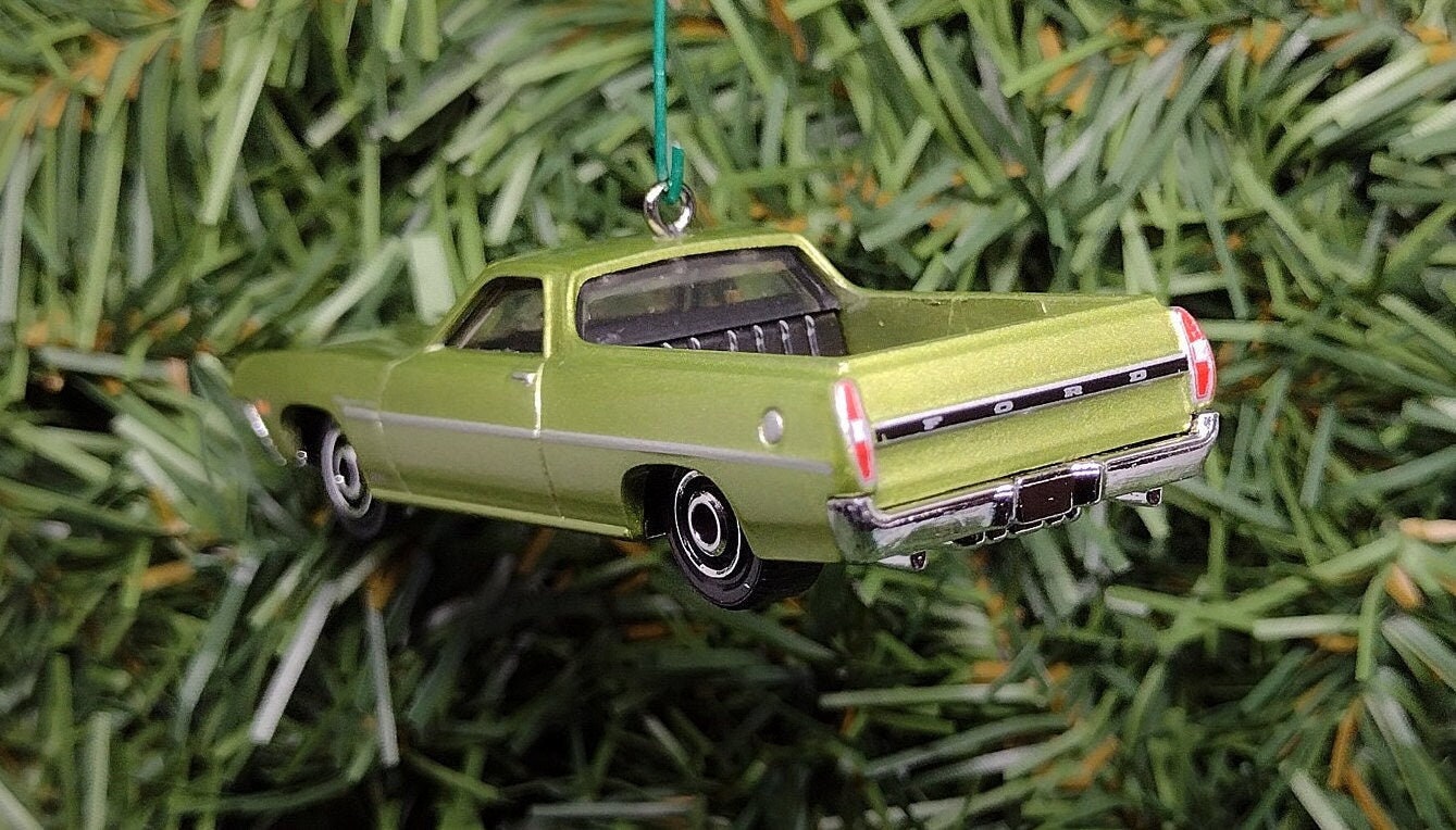 Ford Ranchero Ornament Christmas Gift 1970 Unique Car Xmas Tree Decoration