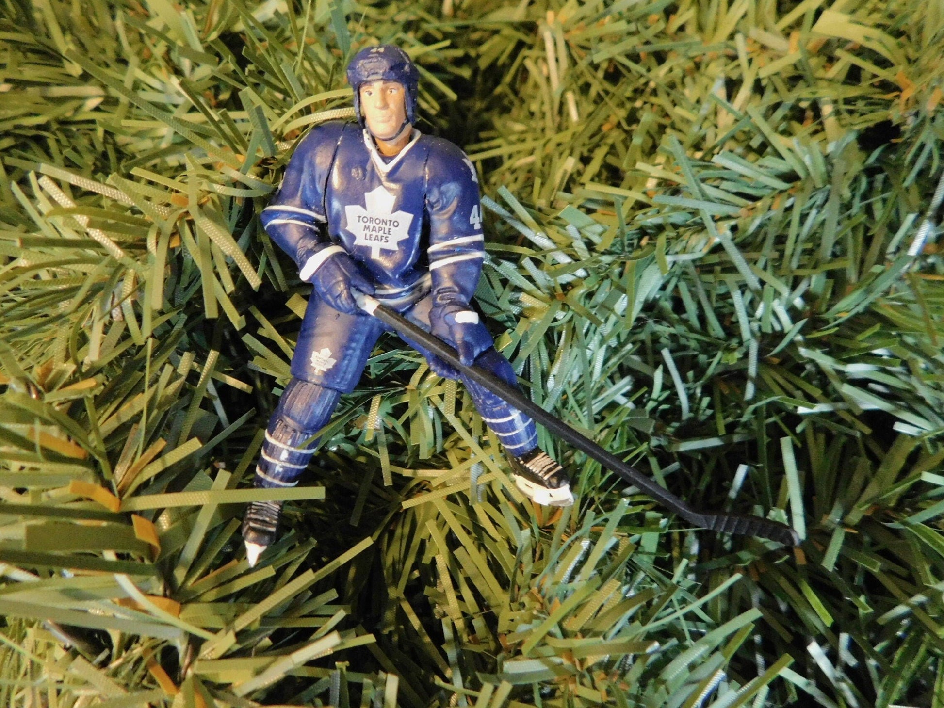 TORONTO MAPLE LEAFS Christmas tree ornaments Felix Potvin/Doug Gilmour/Mats Sundin/James Van Riemsdyk xmas nhl hockey figure