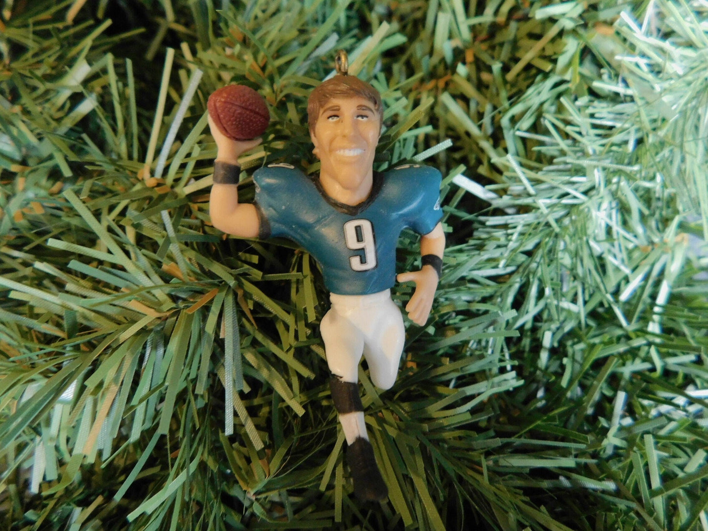 PHILADELPHIA EAGLES Christmas tree ornaments Donovan McNabb / Ricky Watters / Nick Foles xmas NFL football unique gift