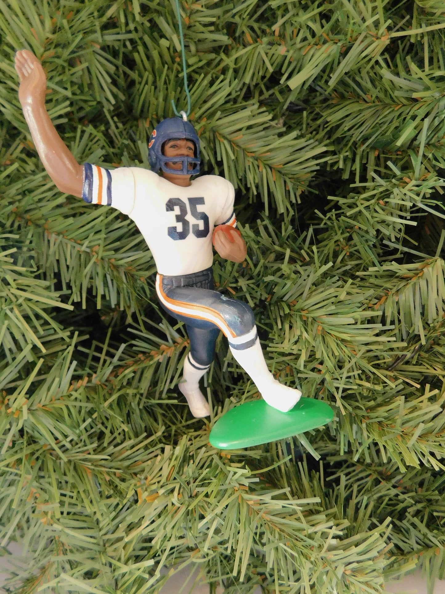 CHICAGO BEARS Christmas ornaments Mike Tomczak/Rashaan Salaam/Neal Anderson/Chris Zorich xmas tree nfl football unique gift idea