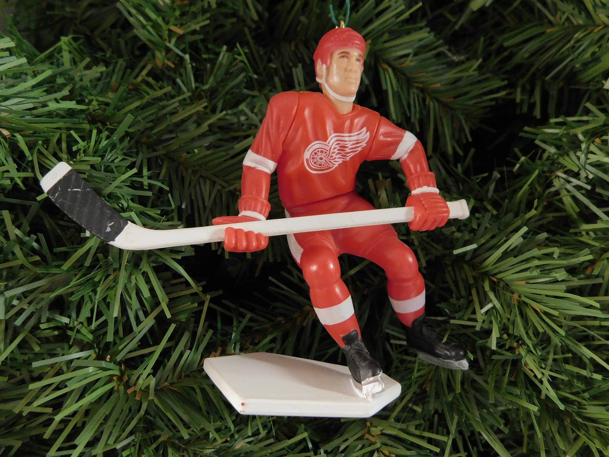 DETROIT RED WINGS Christmas tree ornaments Sergei Fedorov/Mike Vernon/Paul Coffey/Chris Osgood/Shanahan/Pavel Datsyuk xmas nhl hockey figure