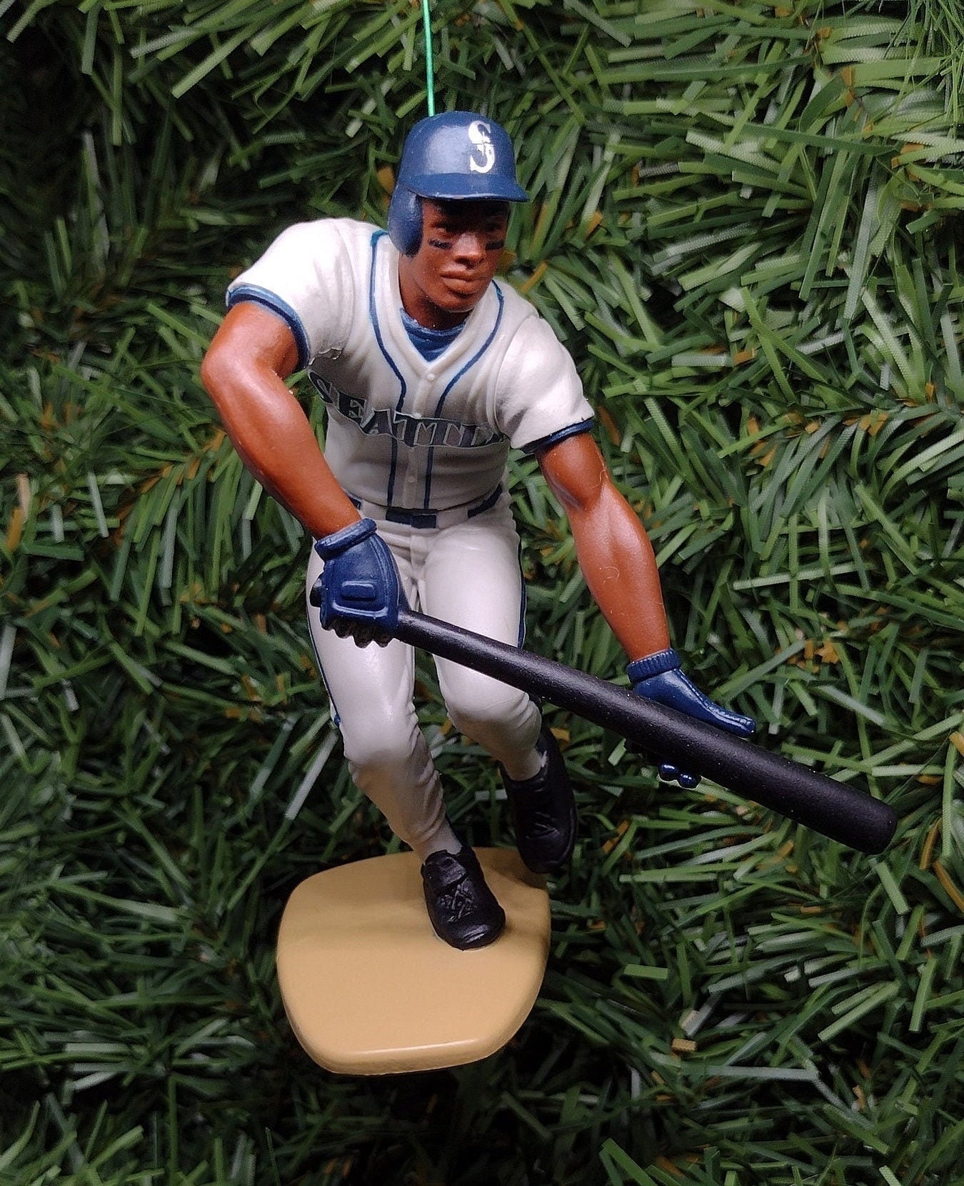 Ken Griffey Jr SEATTLE MARINERS Christmas tree ornament MLB baseball xmas figure