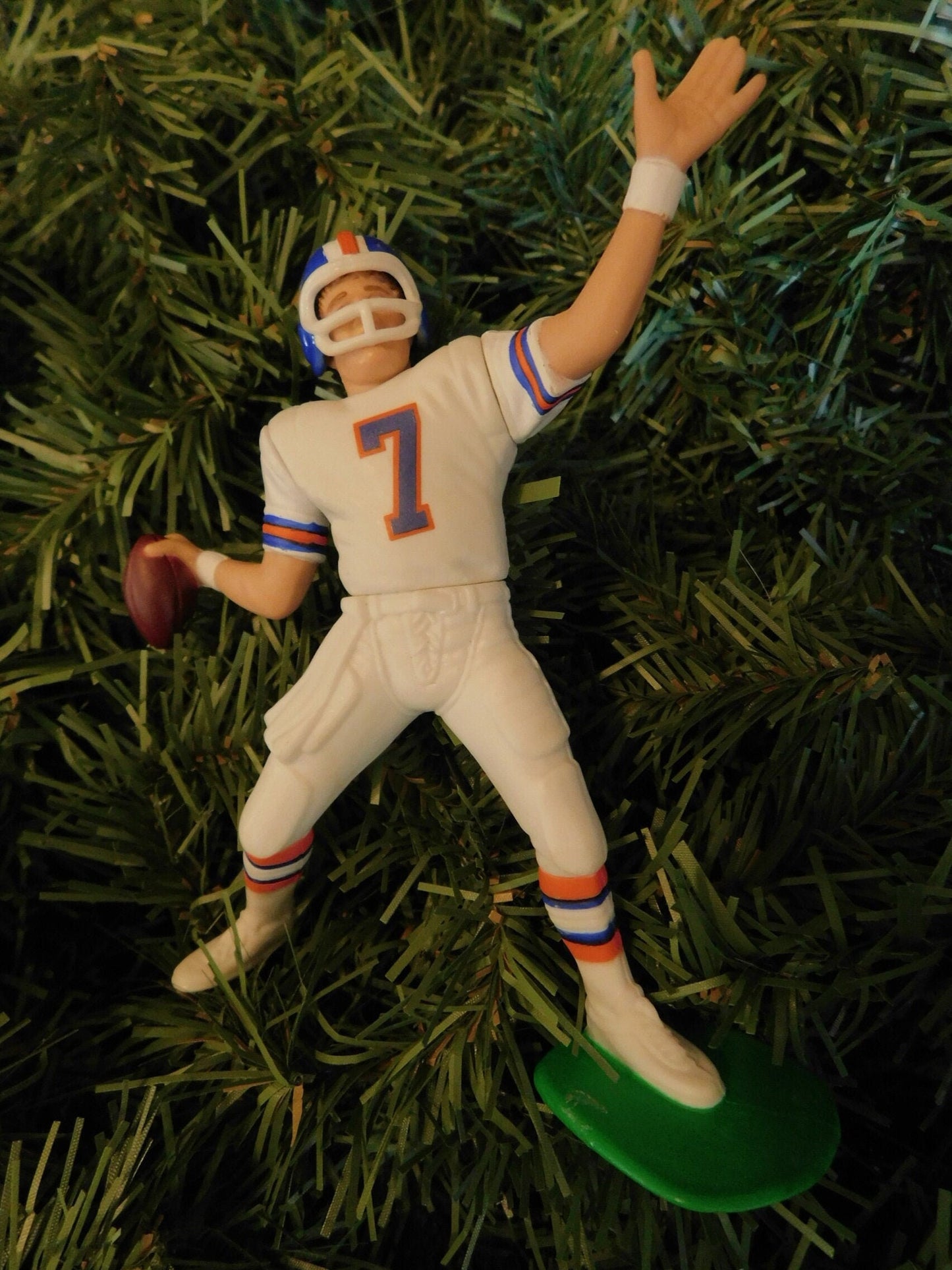 John Elway DENVER BRONCOS Christmas tree ornament xmas NFL football figure unique gift idea