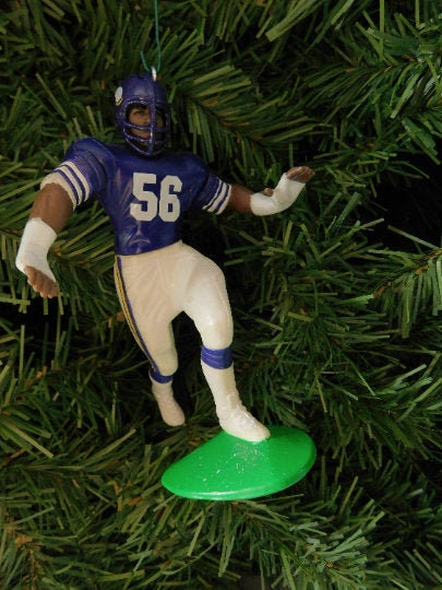 MINNESOTA VIKINGS Christmas tree ornaments Randall Cunningham/Warren Moon/Brad Johnson/Herschel Walker nfl football figure unique gift idea