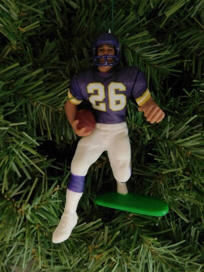 MINNESOTA VIKINGS Christmas tree ornaments Randall Cunningham/Warren Moon/Brad Johnson/Herschel Walker nfl football figure unique gift idea