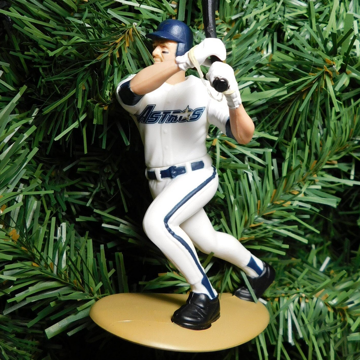 HOUSTON ASTROS Christmas Ornaments Jeff Bagwell/Craig Biggio/Glenn Davis/Mike Scott MLB Baseball