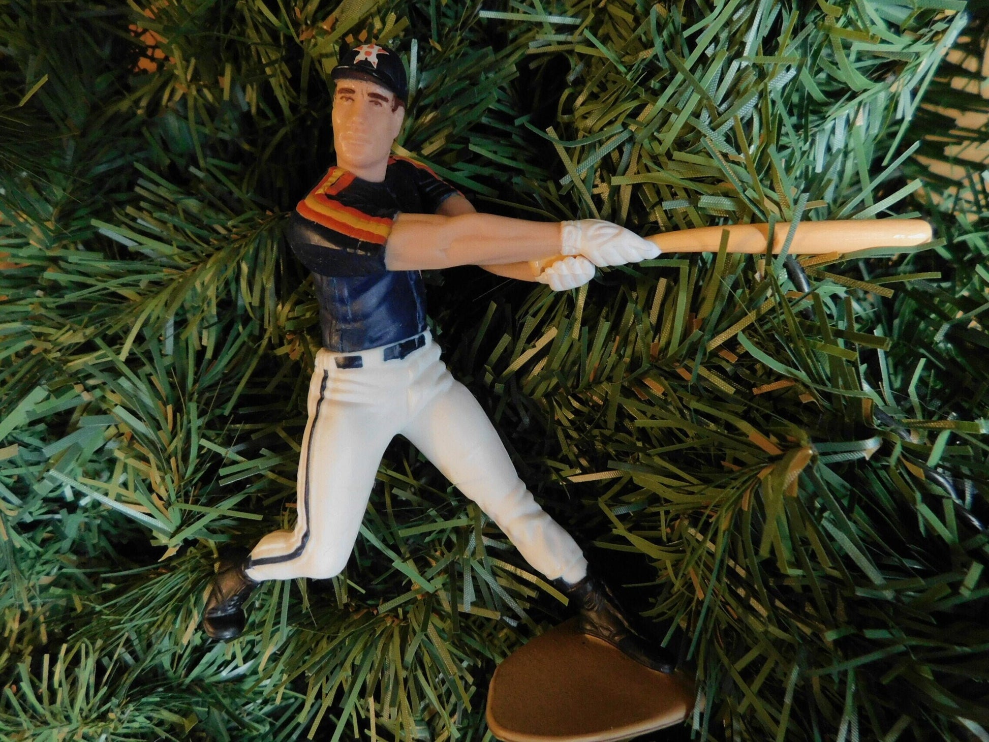 HOUSTON ASTROS Christmas tree ornaments Jeff Bagwell/Craig Biggio/Glenn Davis/Mike Scott mlb baseball xmas figure unique gift idea