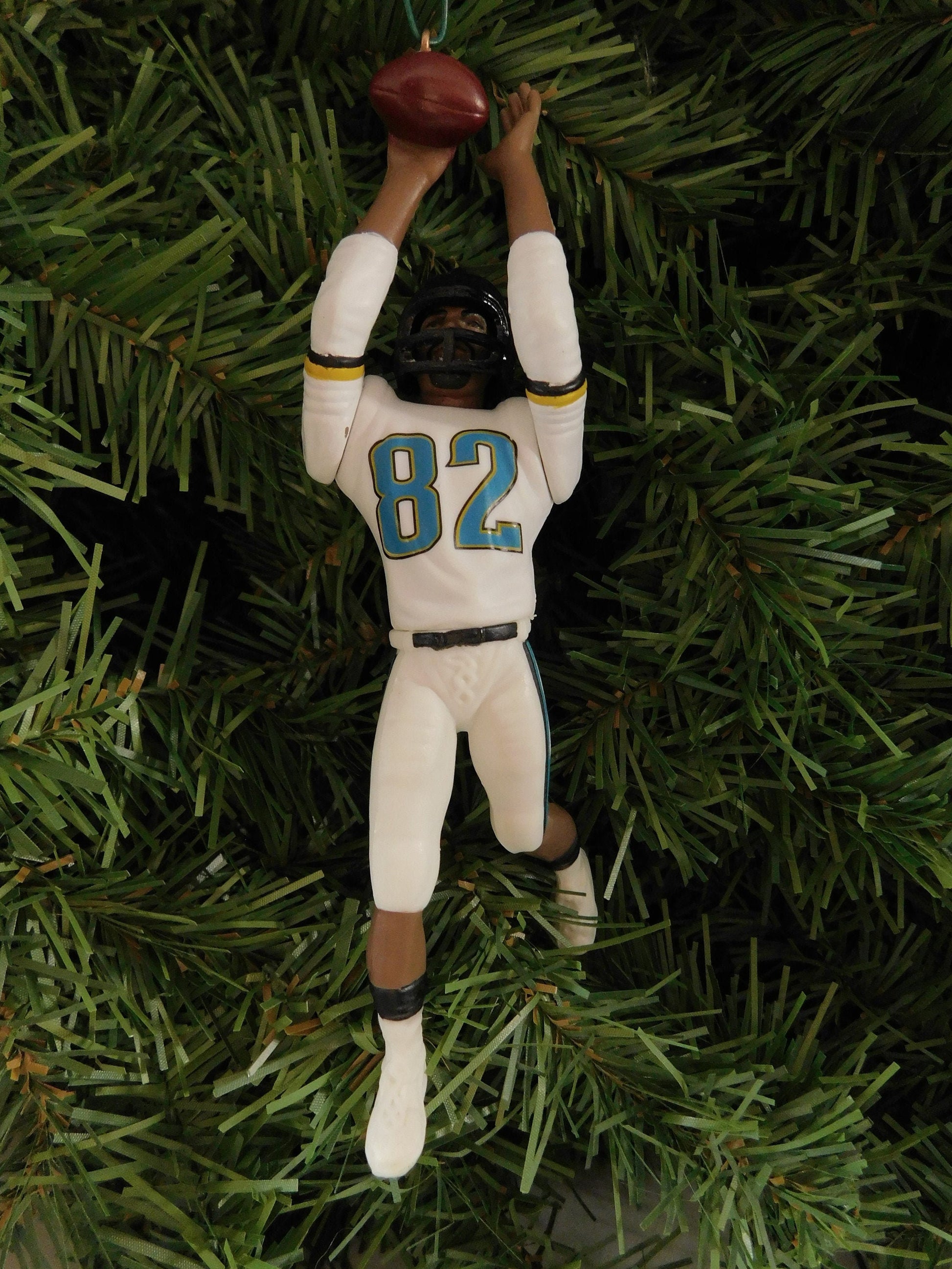 JACKSONVILLE JAGUARS Christmas tree ornaments Fred Taylor/Mark Brunell/Jimmy Smith xmas nfl football figure