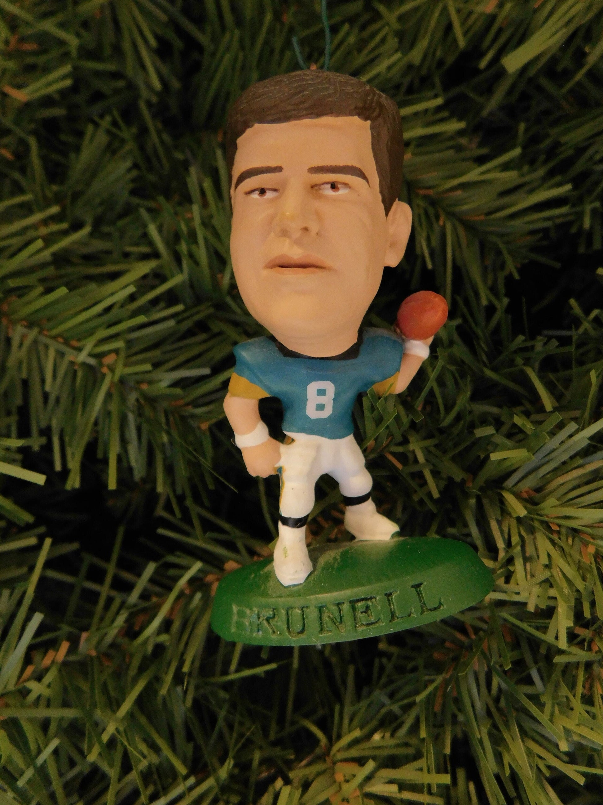 JACKSONVILLE JAGUARS Christmas tree ornaments Fred Taylor/Mark Brunell/Jimmy Smith xmas nfl football figure