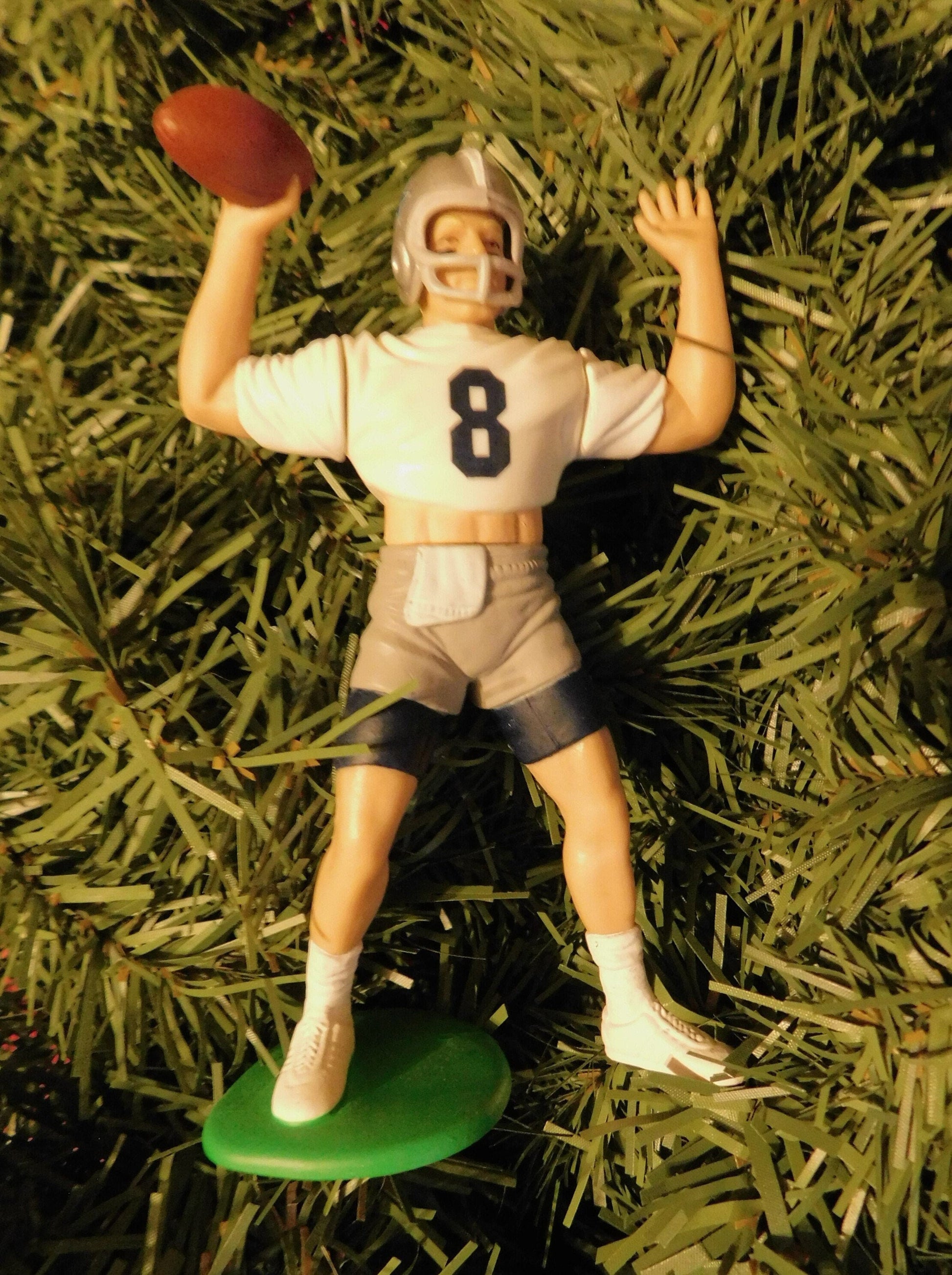 Troy Aikman DALLAS COWBOYS Christmas ornament xmas tree NFL football figure unique gift idea