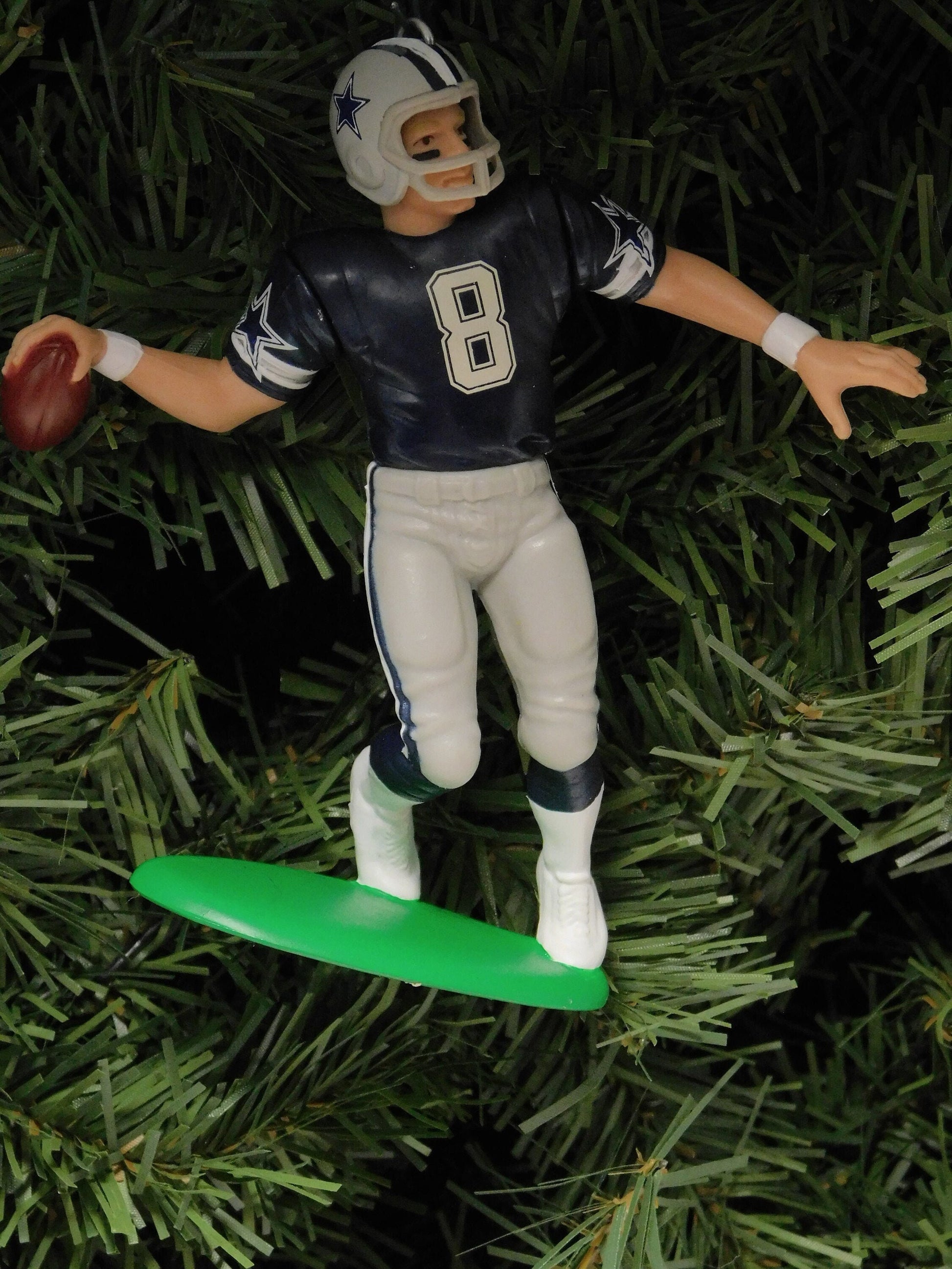 Troy Aikman DALLAS COWBOYS Christmas ornament xmas tree NFL football figure unique gift idea