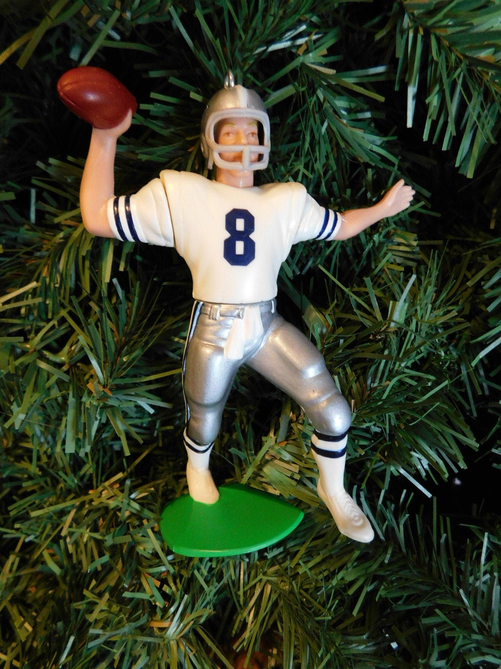 Troy Aikman DALLAS COWBOYS Christmas ornament xmas tree NFL football figure unique gift idea