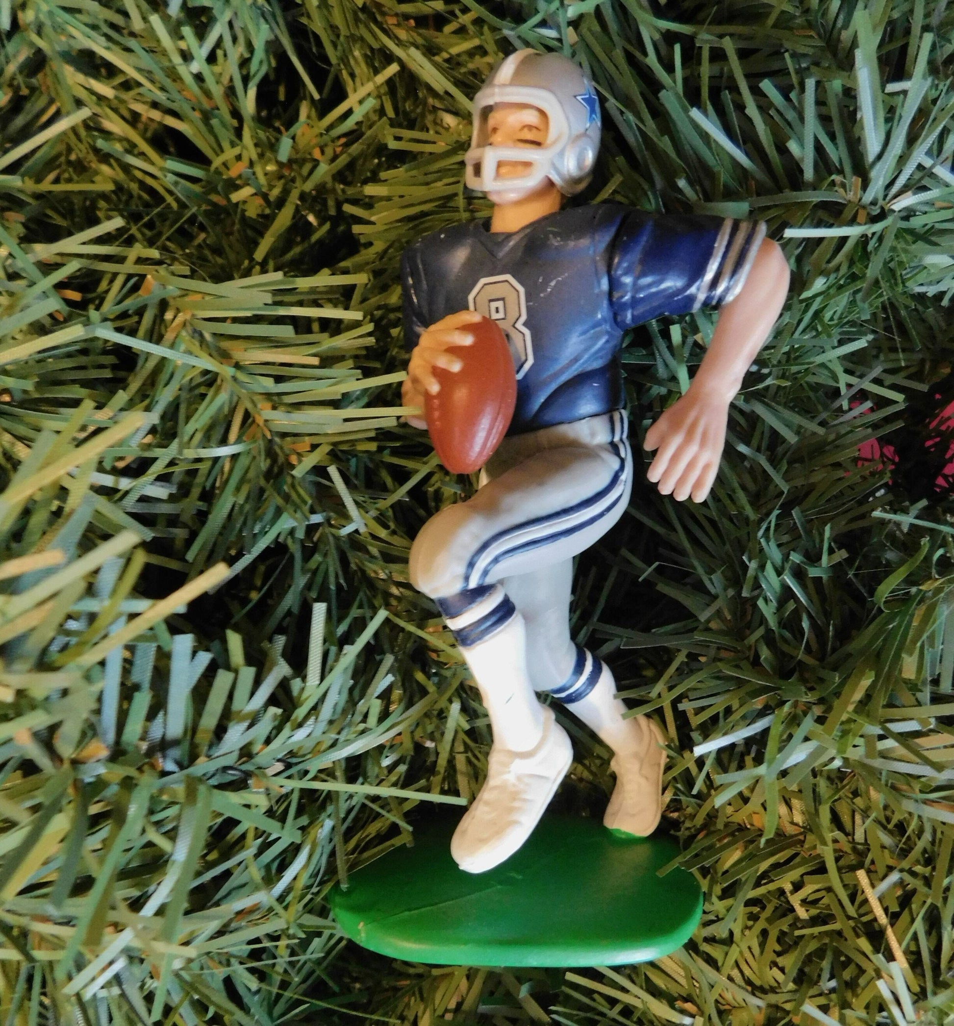 Troy Aikman DALLAS COWBOYS Christmas ornament xmas tree NFL football figure unique gift idea