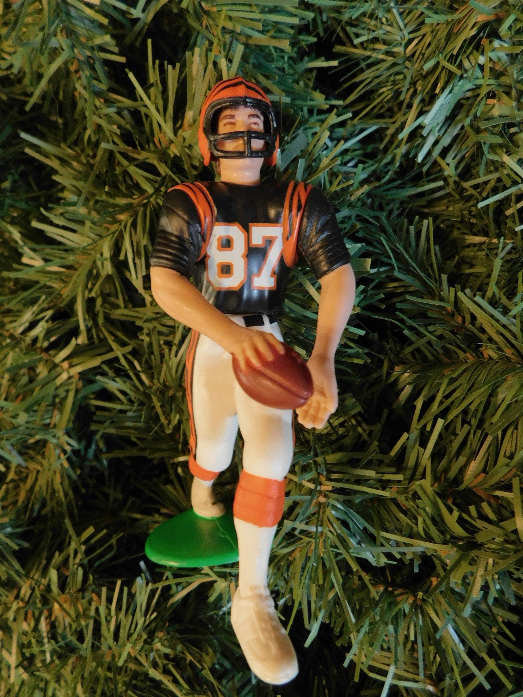 Cincinnati Bengals Ornament Christmas Gift Idea Anthony Munoz Carl Pickens Domata Peko Peter Warrick Pat McInally