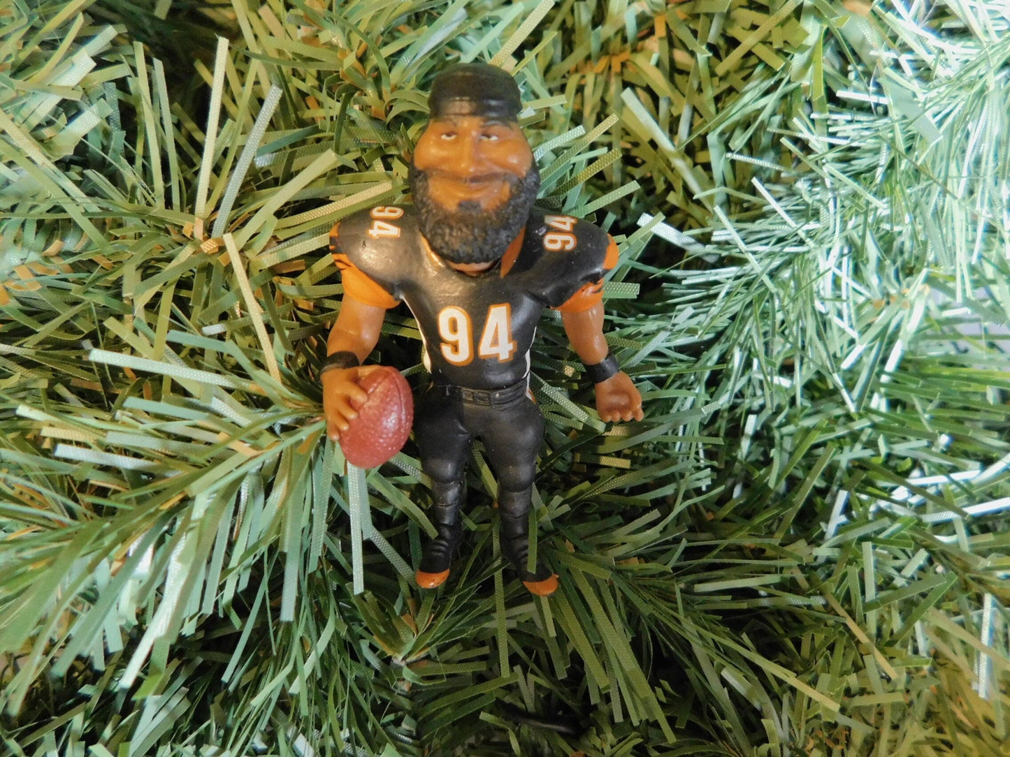 Cincinnati Bengals Ornament Christmas Gift Idea Anthony Munoz Carl Pickens Domata Peko Peter Warrick Pat McInally