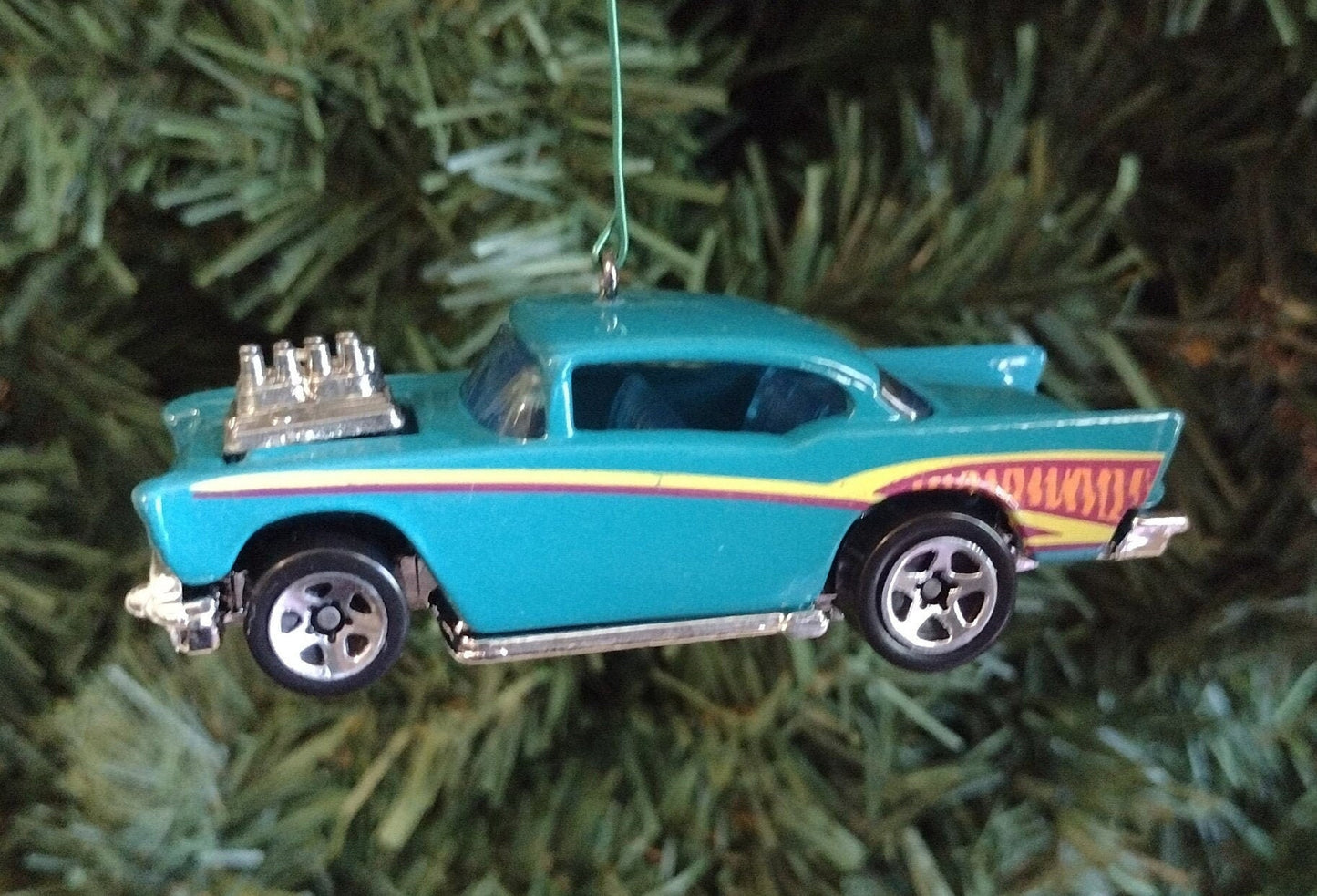 Chevy Bel Air 1957 Christmas tree ornament fun classic automotive gift for car enthusiast /man cave tree Chevrolet unique xmas