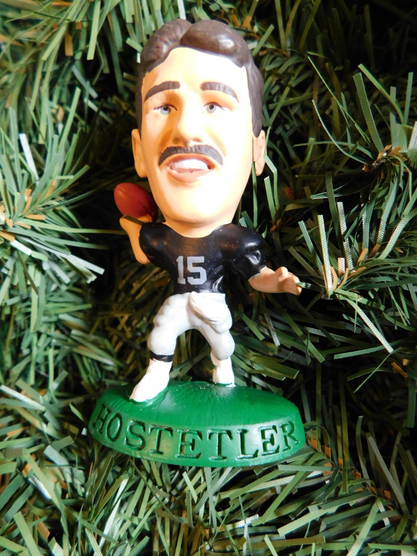 OAKLAND RAIDERS Christmas tree ornament Napoleon Kaufman/Terry McDaniel/Jeff George/Rocket Ismail nfl football figure Las Vegas