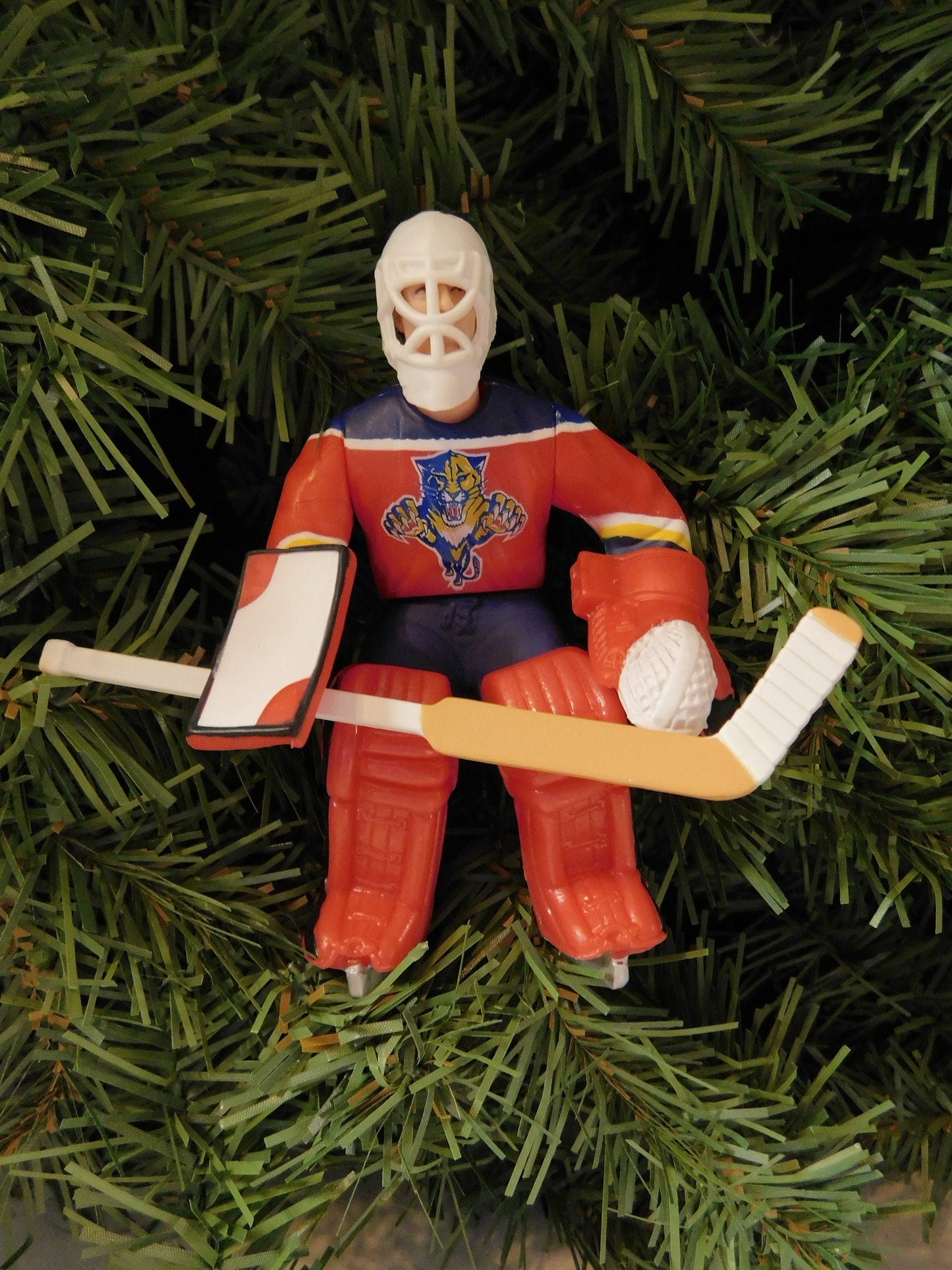 FLORIDA PANTHERS Ornament Christmas Tree Decoration Jon Vanbiesbrouck/Scott Mellanby/Kirk McLean xmas nhl hockey