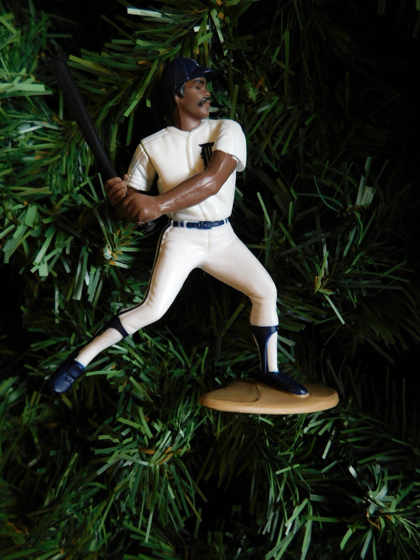 DETROIT TIGERS Christmas tree ornament Cecil Fielder/Matt Nokes/Mickey Tettleton mlb baseball xmas figure unique gift idea