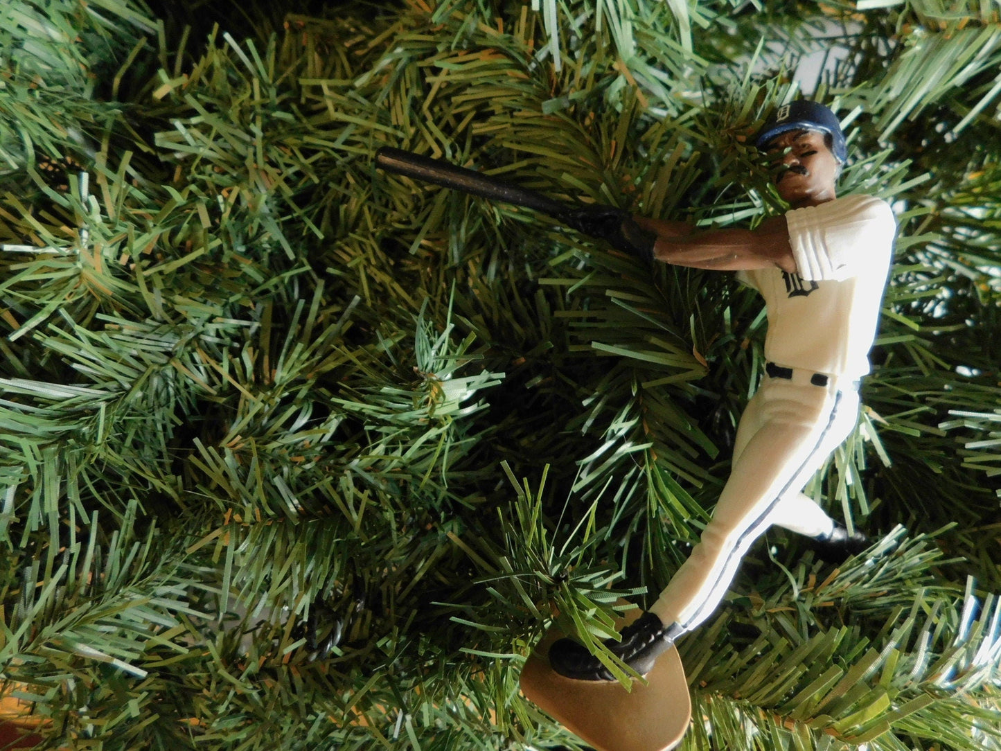 DETROIT TIGERS Christmas tree ornament Cecil Fielder/Matt Nokes/Mickey Tettleton mlb baseball xmas figure unique gift idea