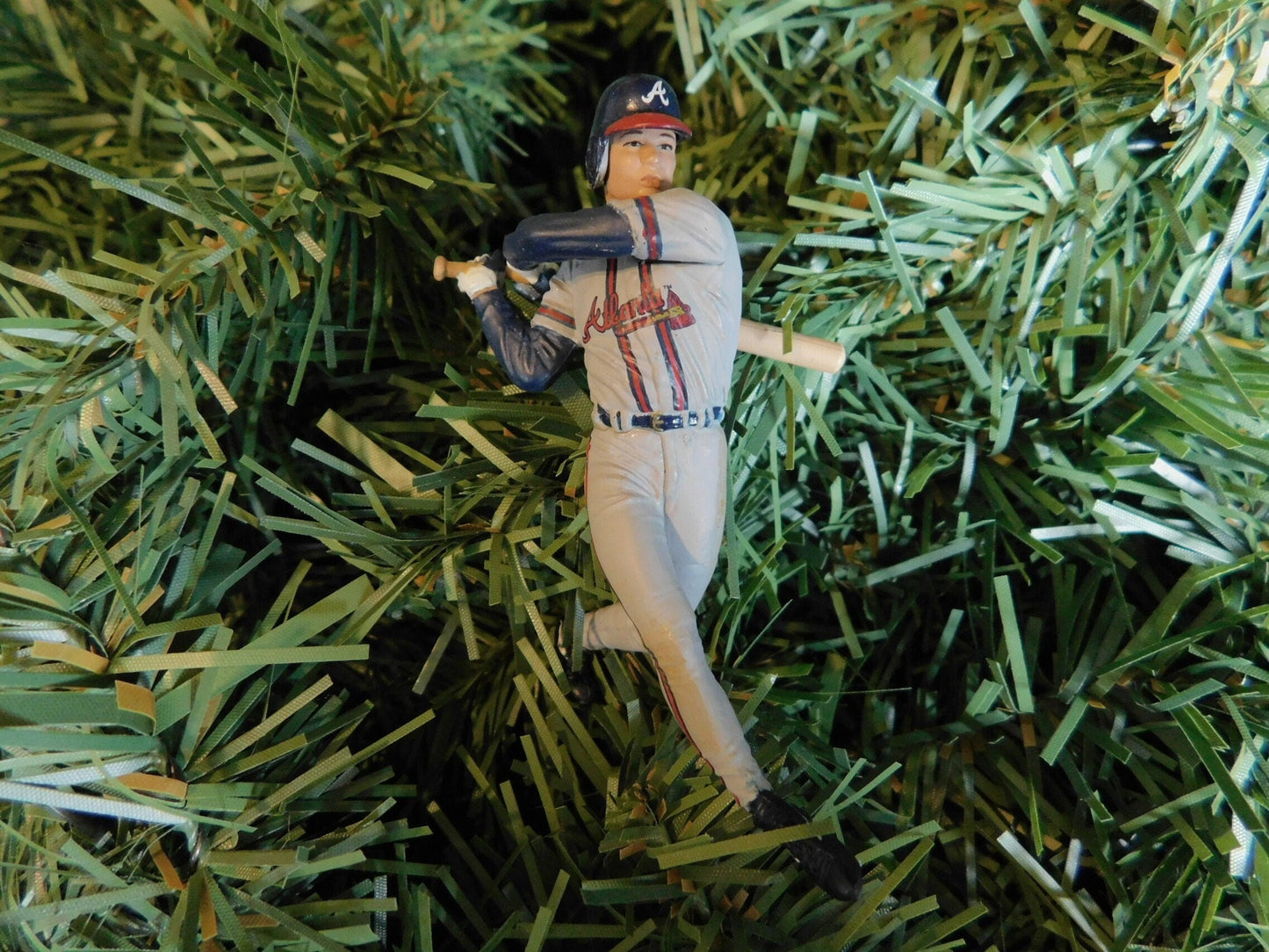 Chipper Jones ATLANTA BRAVES Ornament Christmas tree decoration MLB baseball xmas unique gift idea