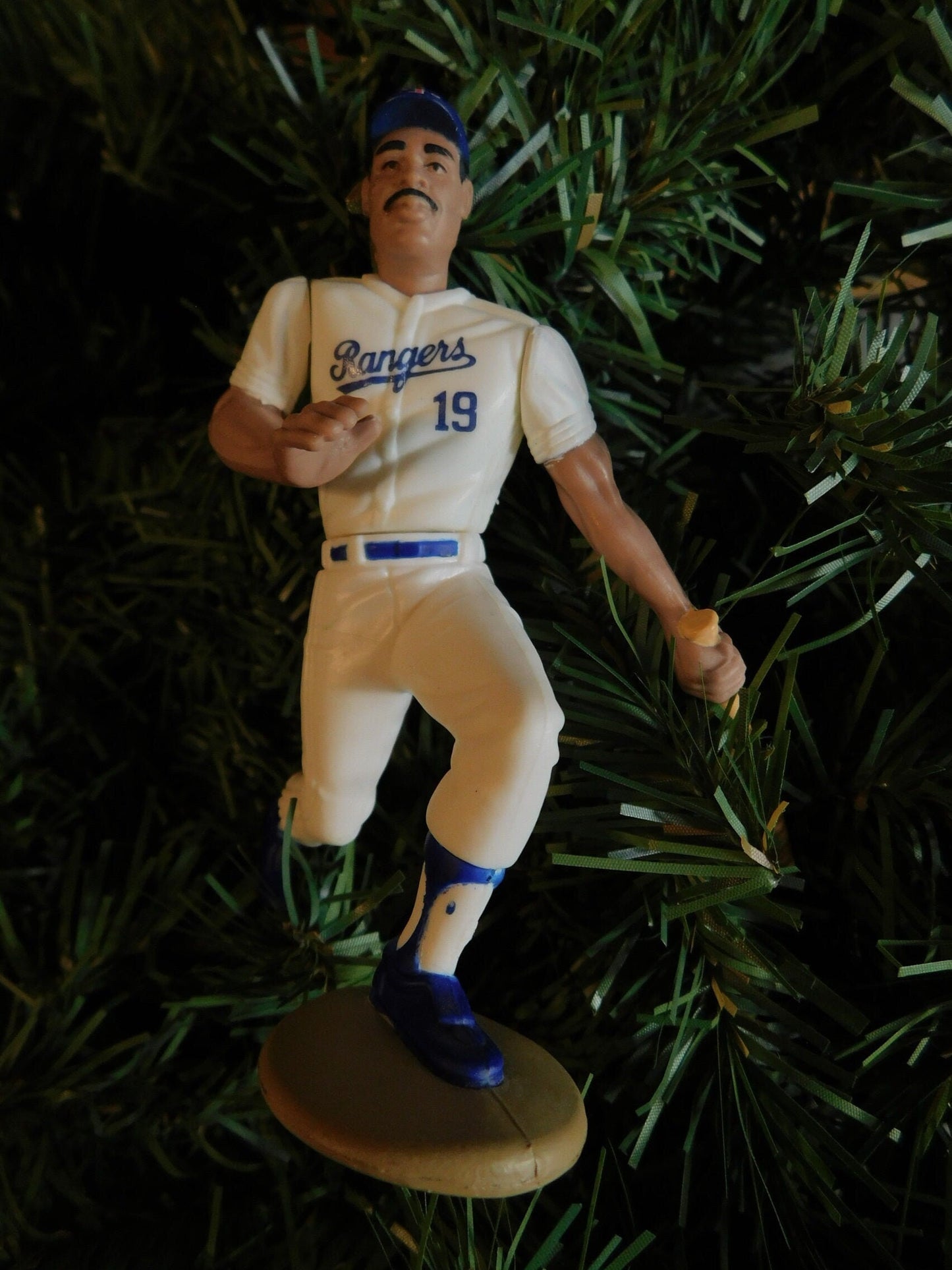 TEXAS RANGERS Christmas ornament Juan Gonzalez/Jose Canseco/Kevin Brown MLB baseball xmas tree figure unique gift idea Ranger ornament