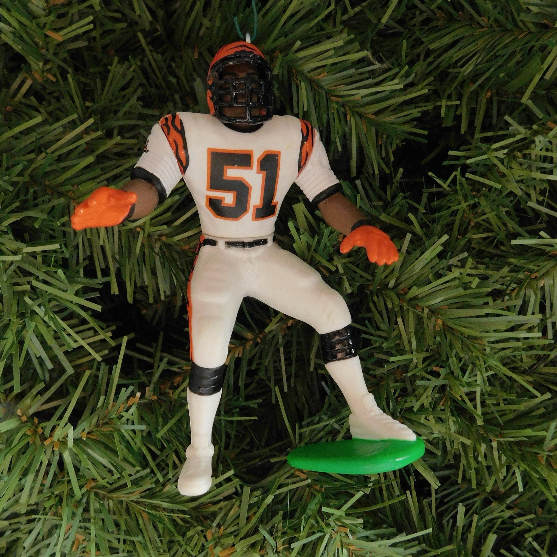 Cincinnati Bengals Ornament Christmas Gift Idea Corey Dillon/Jeff Blake/Carl Pickens/Dan Wilkinson Unique Xmas Tree Decoration