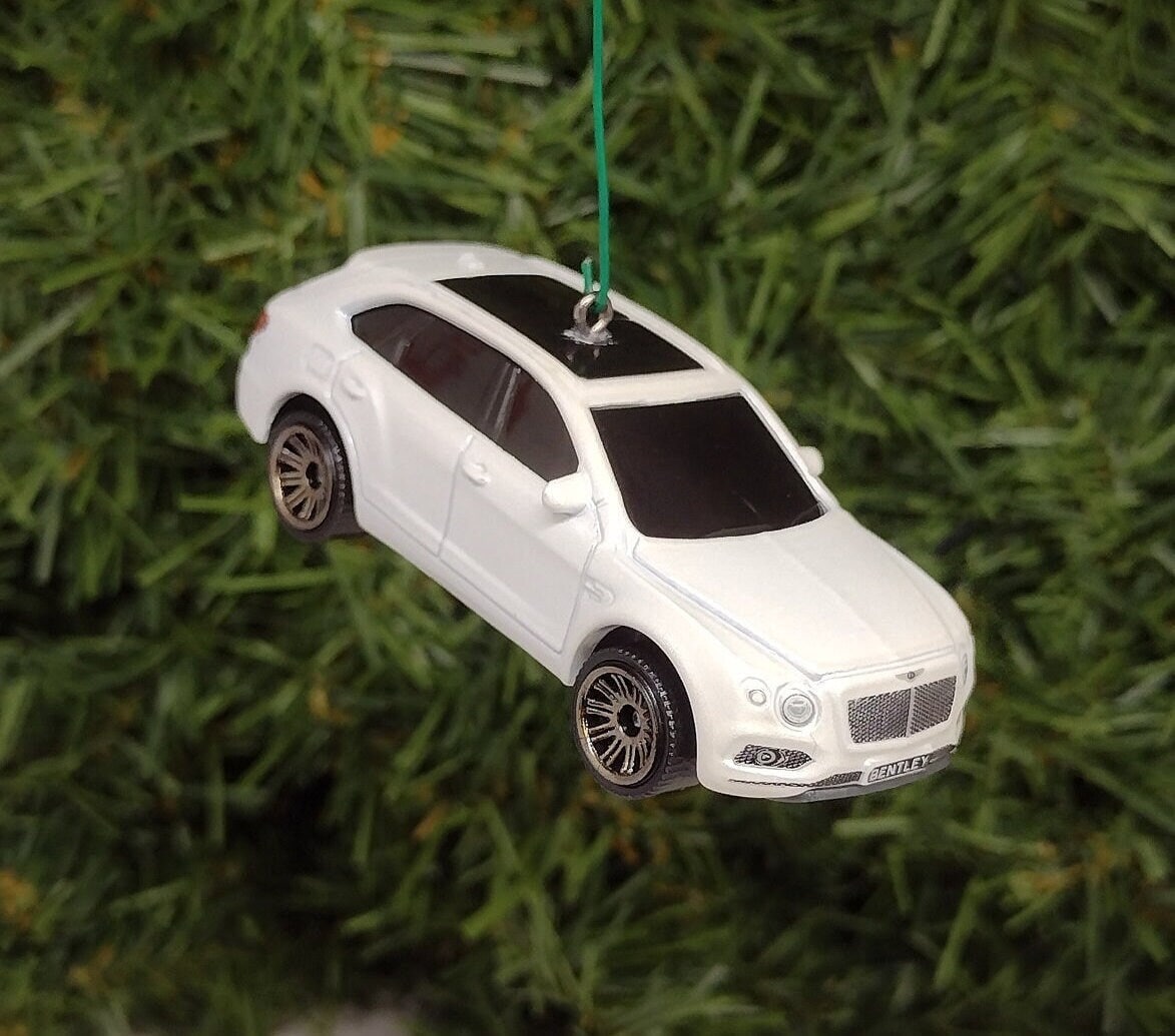 Bentley Bentayga 2018 Christmas tree ornament fun automotive gift for car enthusiast /man cave tree unique xmas idea