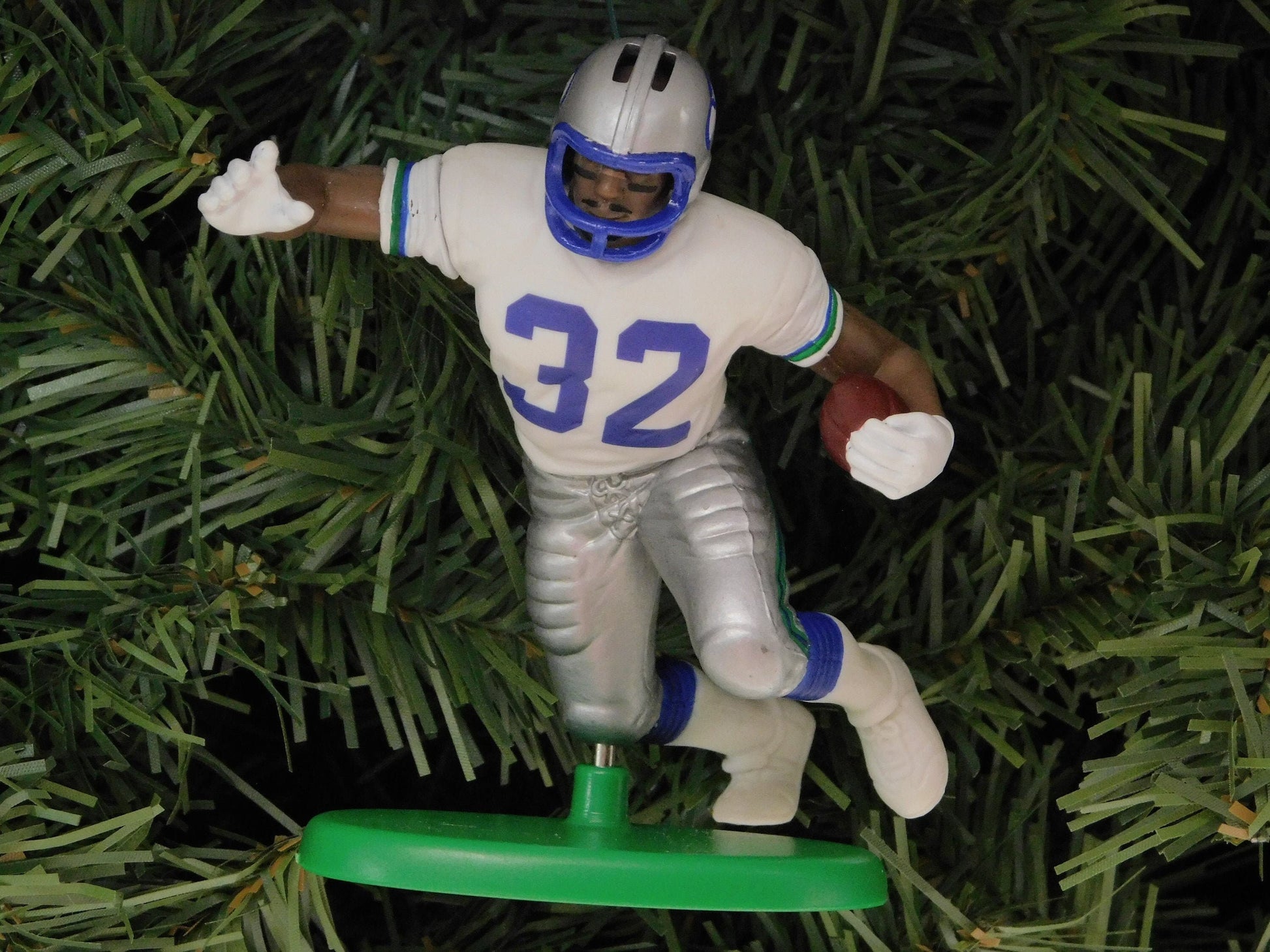 Ricky Watters/Joey Galloway/Rick Mirer SEATTLE SEAHAWKS Christmas tree ornament nfl football xmas figure unique gift idea