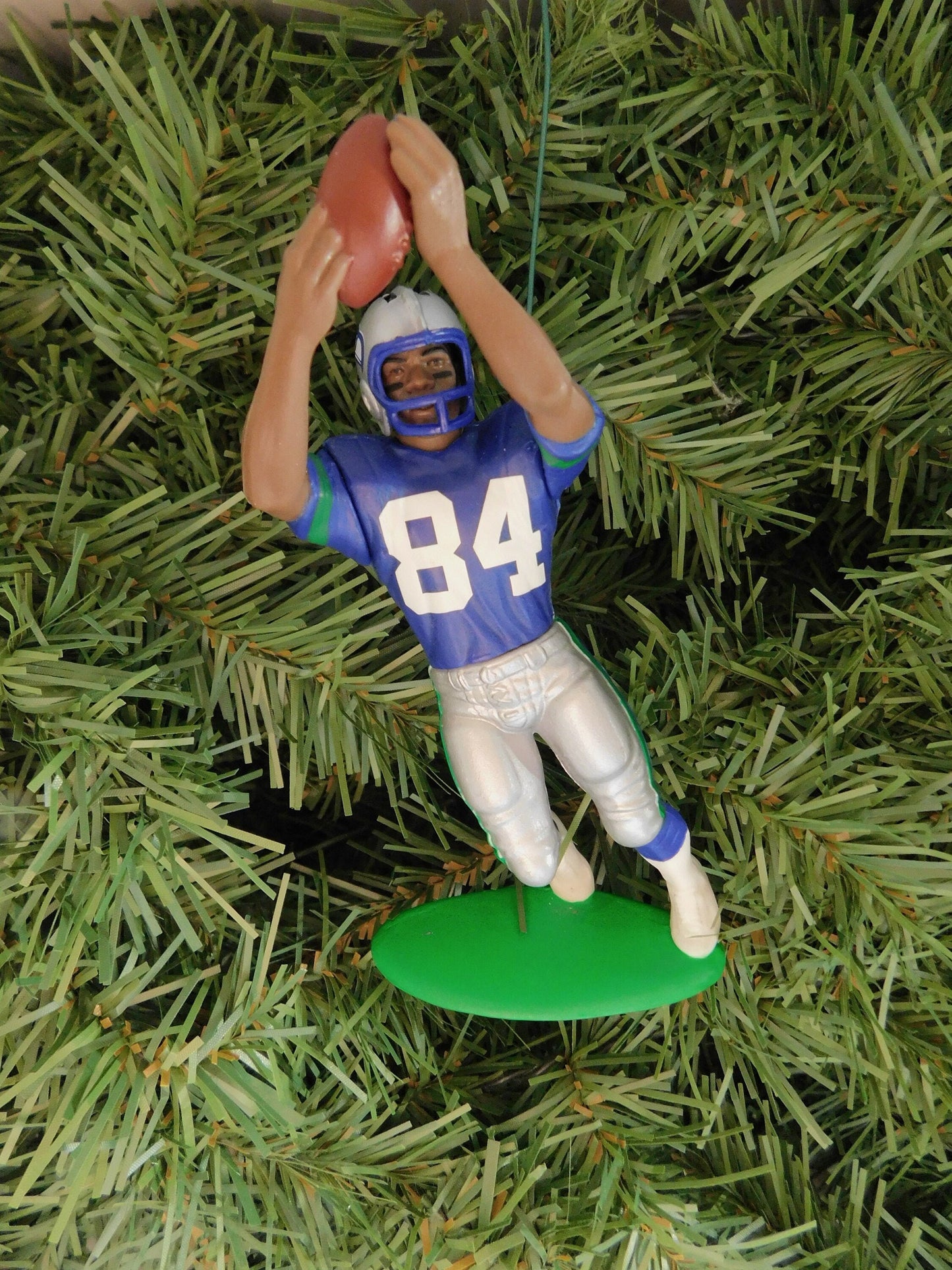 Ricky Watters/Joey Galloway/Rick Mirer SEATTLE SEAHAWKS Christmas tree ornament nfl football xmas figure unique gift idea