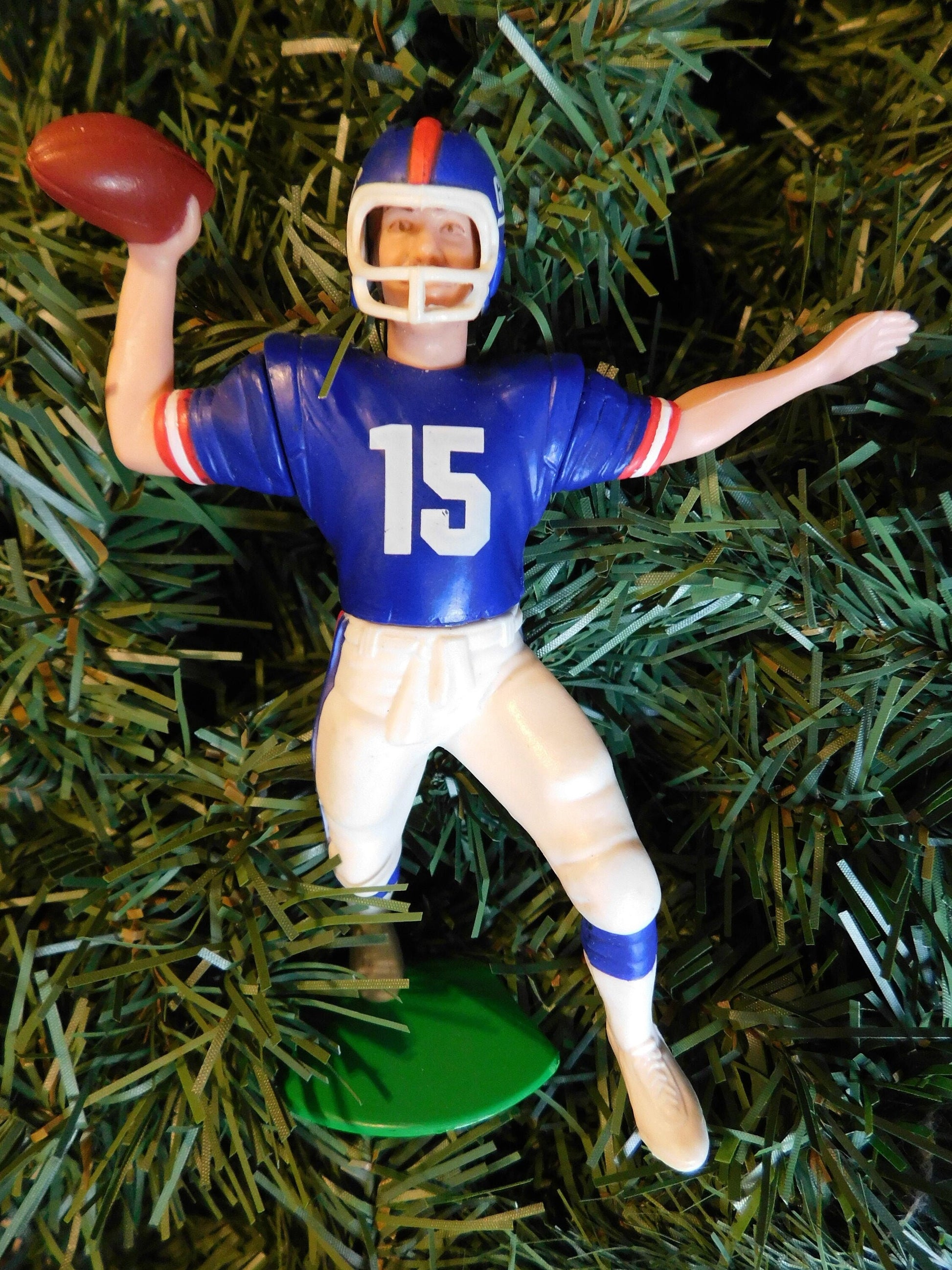 Choice of NEW YORK GIANTS Rodney Hampton/Lionel Manuel/Tyrone Wheatley Christmas Ornament xmas nfl football figure