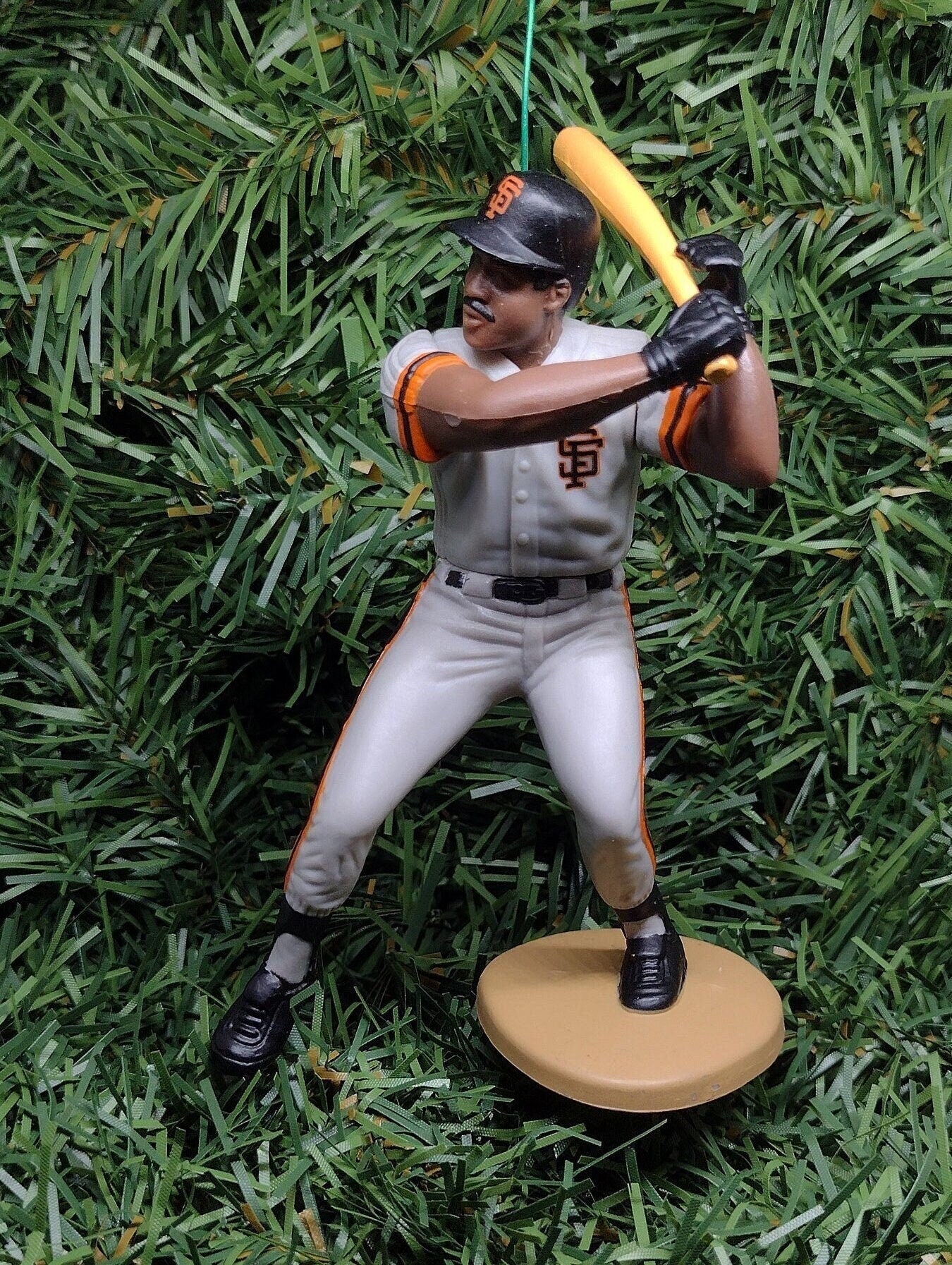 Barry Bonds SAN FRANCISCO GIANTS Christmas ornament mlb baseball xmas tree figure unique gift idea Giant ornament