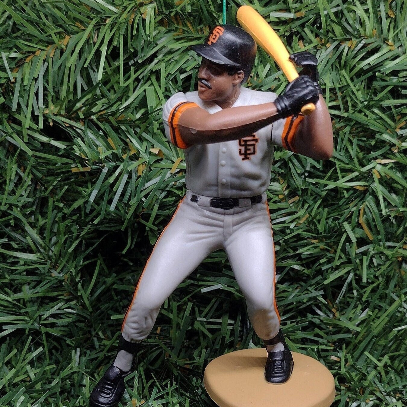 Barry Bonds SAN FRANCISCO GIANTS Christmas ornament mlb baseball xmas tree figure unique gift idea Giant ornament