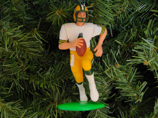 Brett Favre GREEN BAY PACKERS Christmas tree ornament nfl football unique gift idea Xmas tree decoration