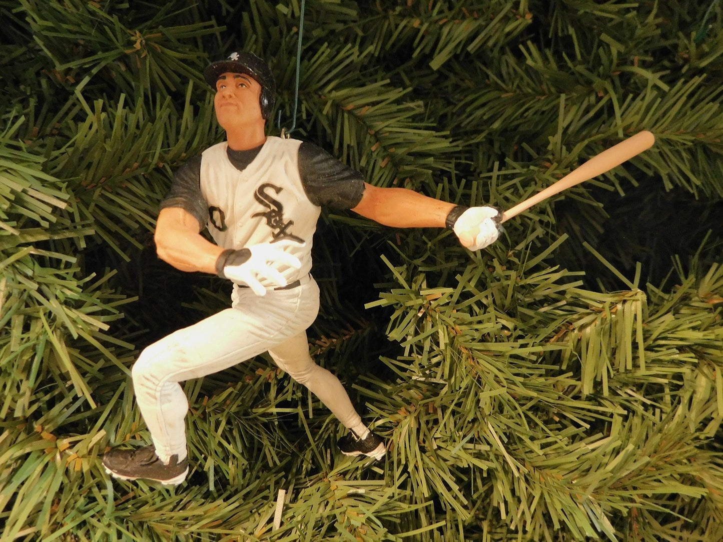 CHICAGO WHITE SOX ornament Christmas gift idea Magglio Ordonez/Jack Mcdowell/Carlton Fisk/Robin Ventura unique Xmas tree decoration