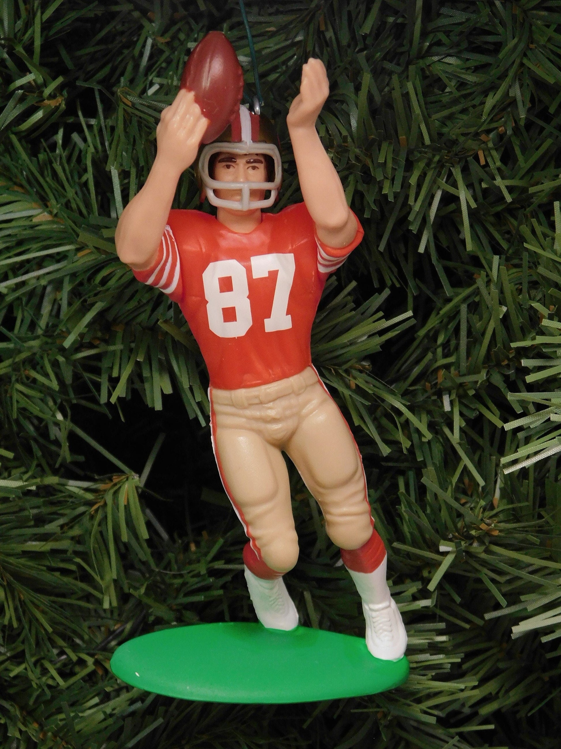 Dwight Clark SAN FRANCISCO 49ERS Ornament Christmas Gift NFL Football Unique Xmas Tree Decoration