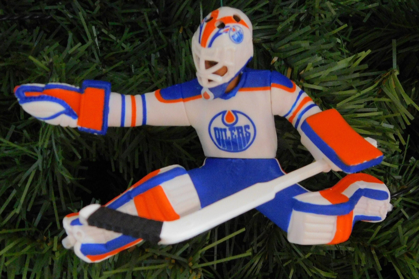 EDMONTON OILERS Ornament Wayne Gretzky Grant Fuhr Mark Messier Jason Arnott Mike Grier Christmas Tree Decoration NHL hockey