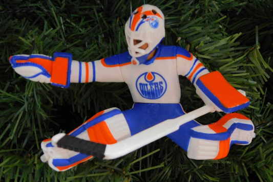 EDMONTON OILERS NHL Christmas Ornament Wayne Gretzky Grant Fuhr Mark Messier Jason Arnott Mike Grier